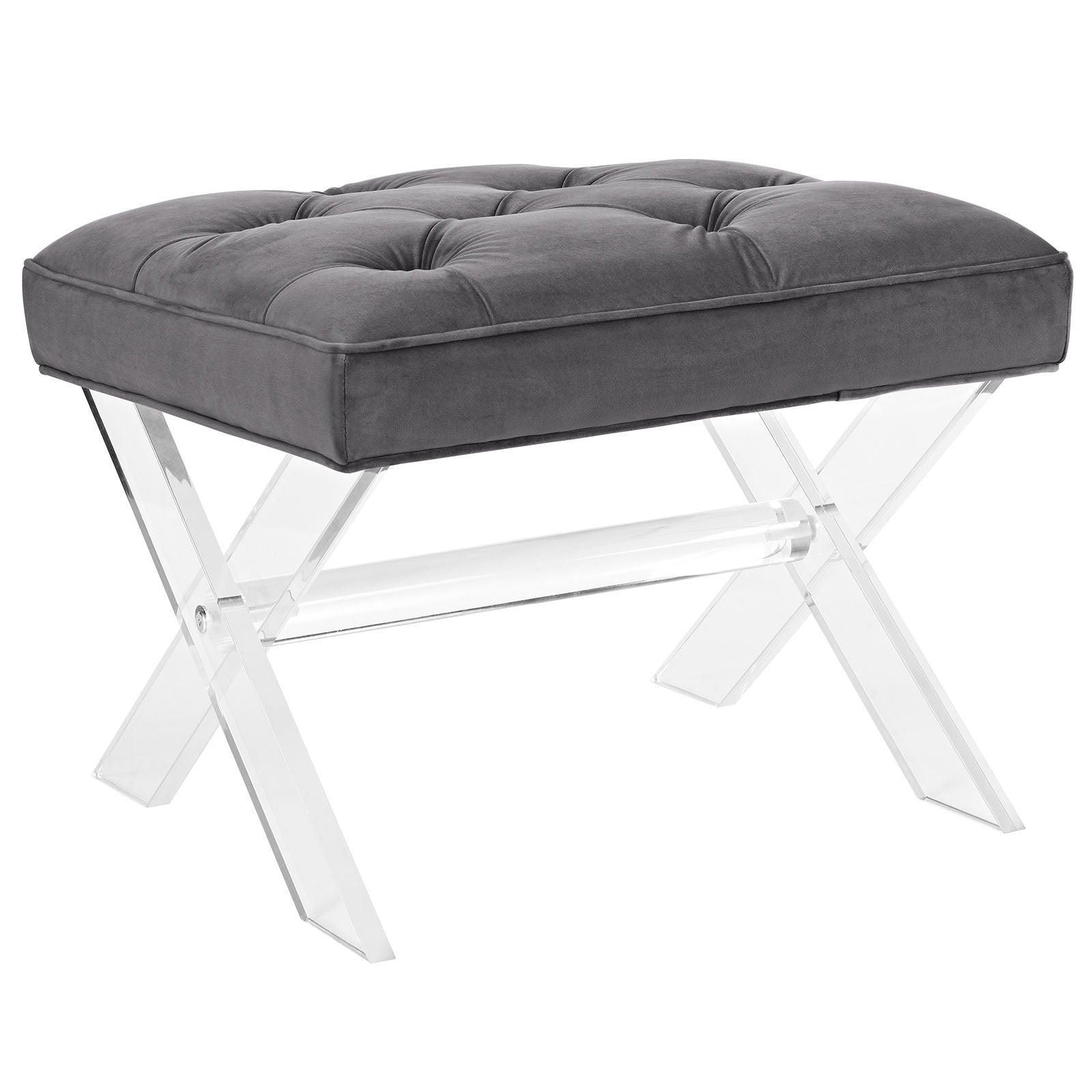 Modway Benches - Swift Bench Gray