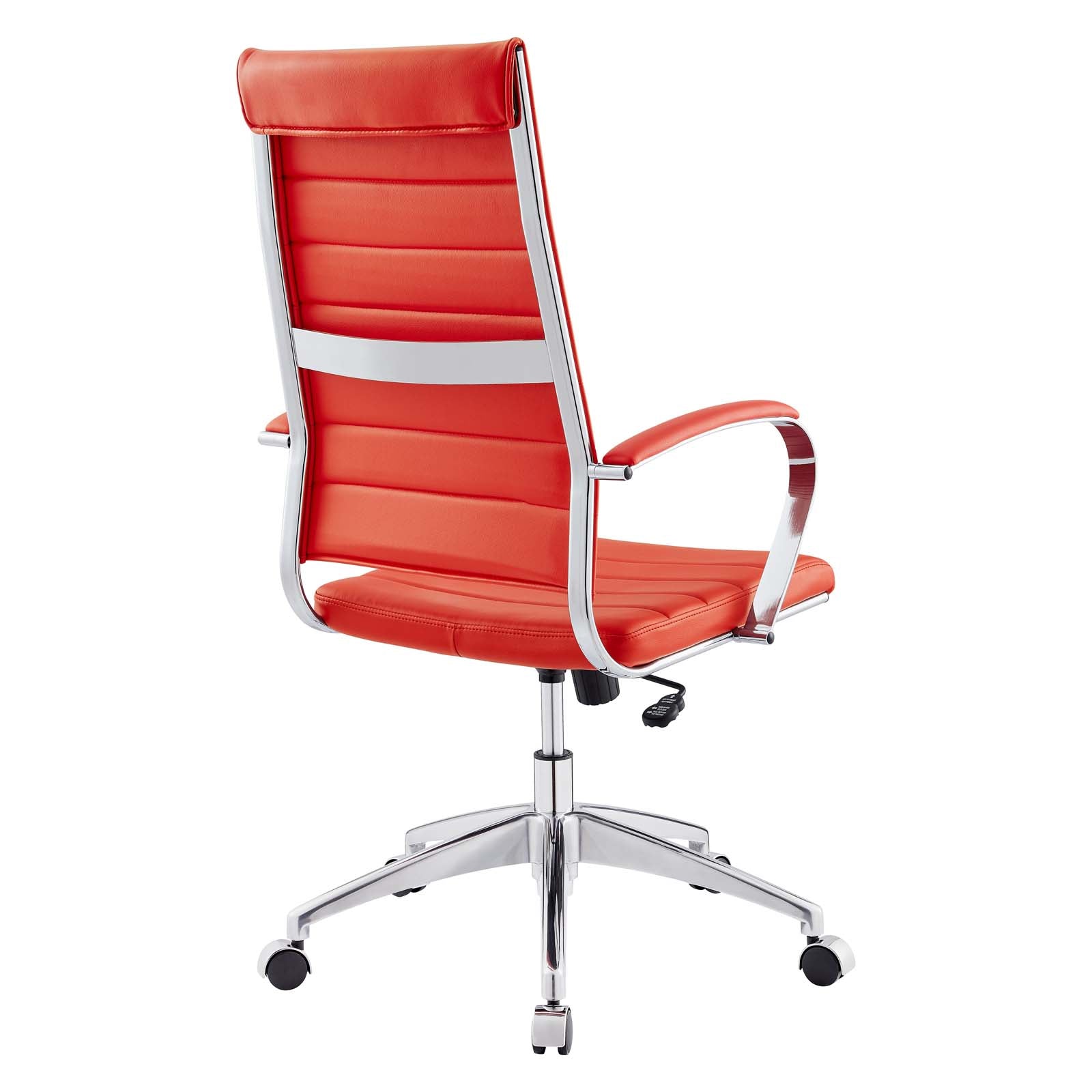 Red high best sale back office chair