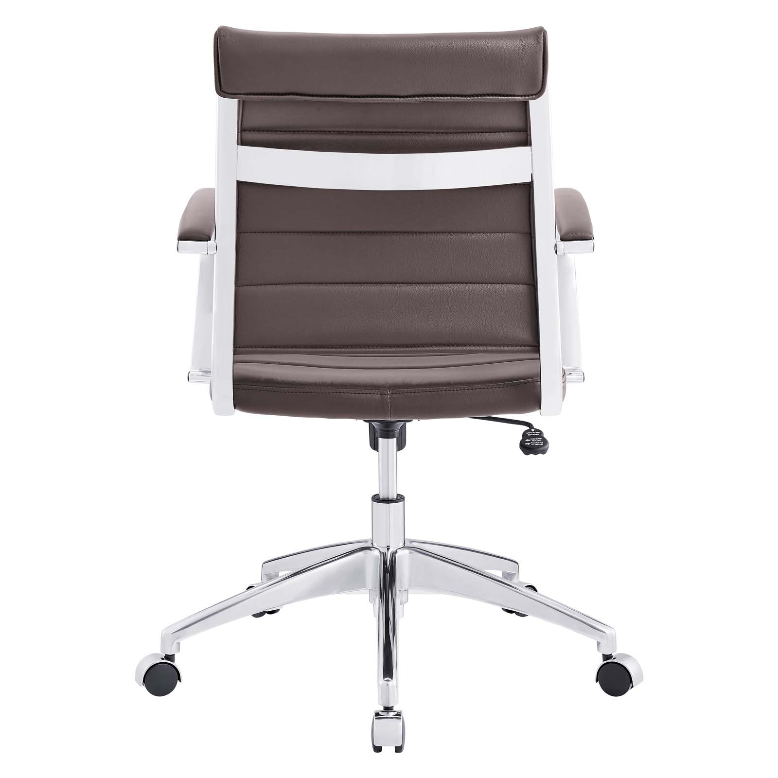 Modway Task Chairs - Jive Mid Back Office Chair Brown