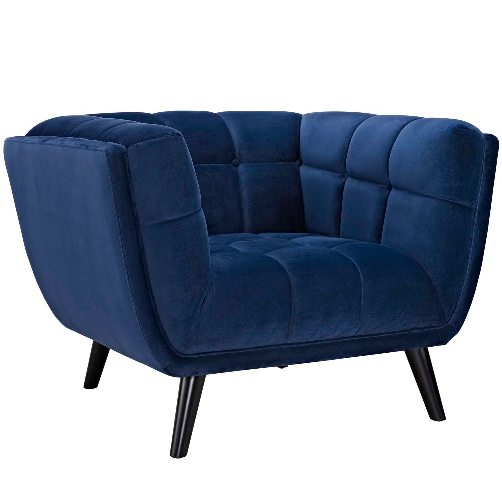 Armchair navy hot sale