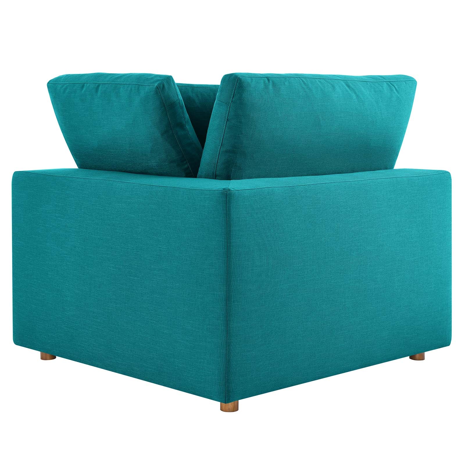 Teal deals corner chair