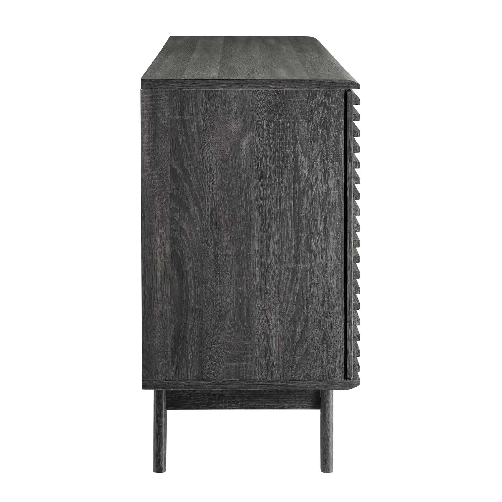 Modway TV & Media Units - Render-63"-Sideboard-Buffet-Table-or-TV-Stand-Charcoal