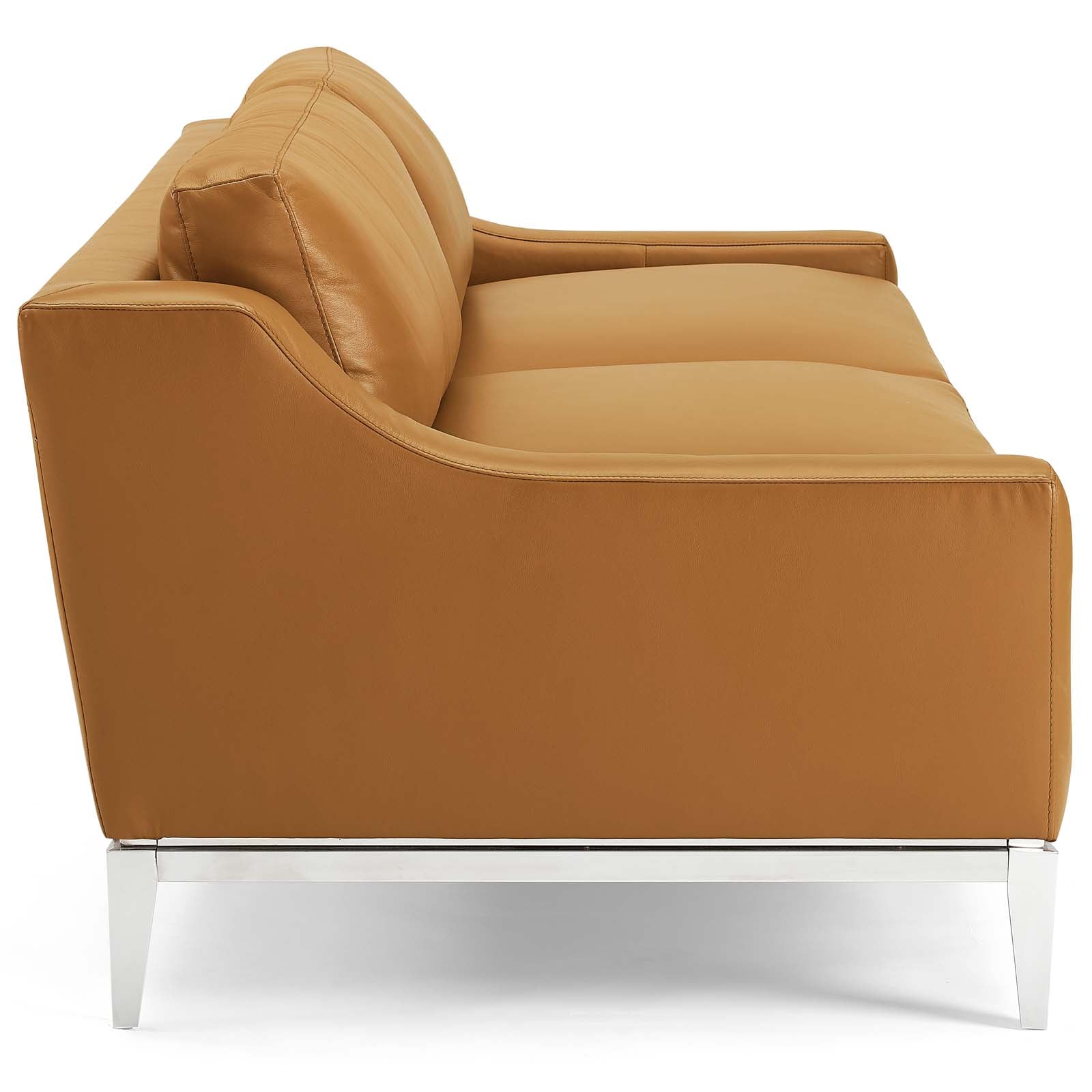 Tan two seater online sofa