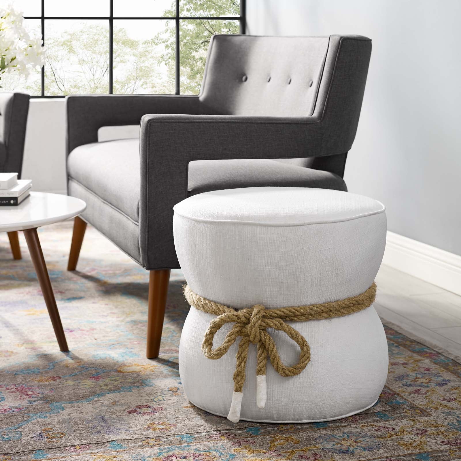 Nautical chair and discount ottoman