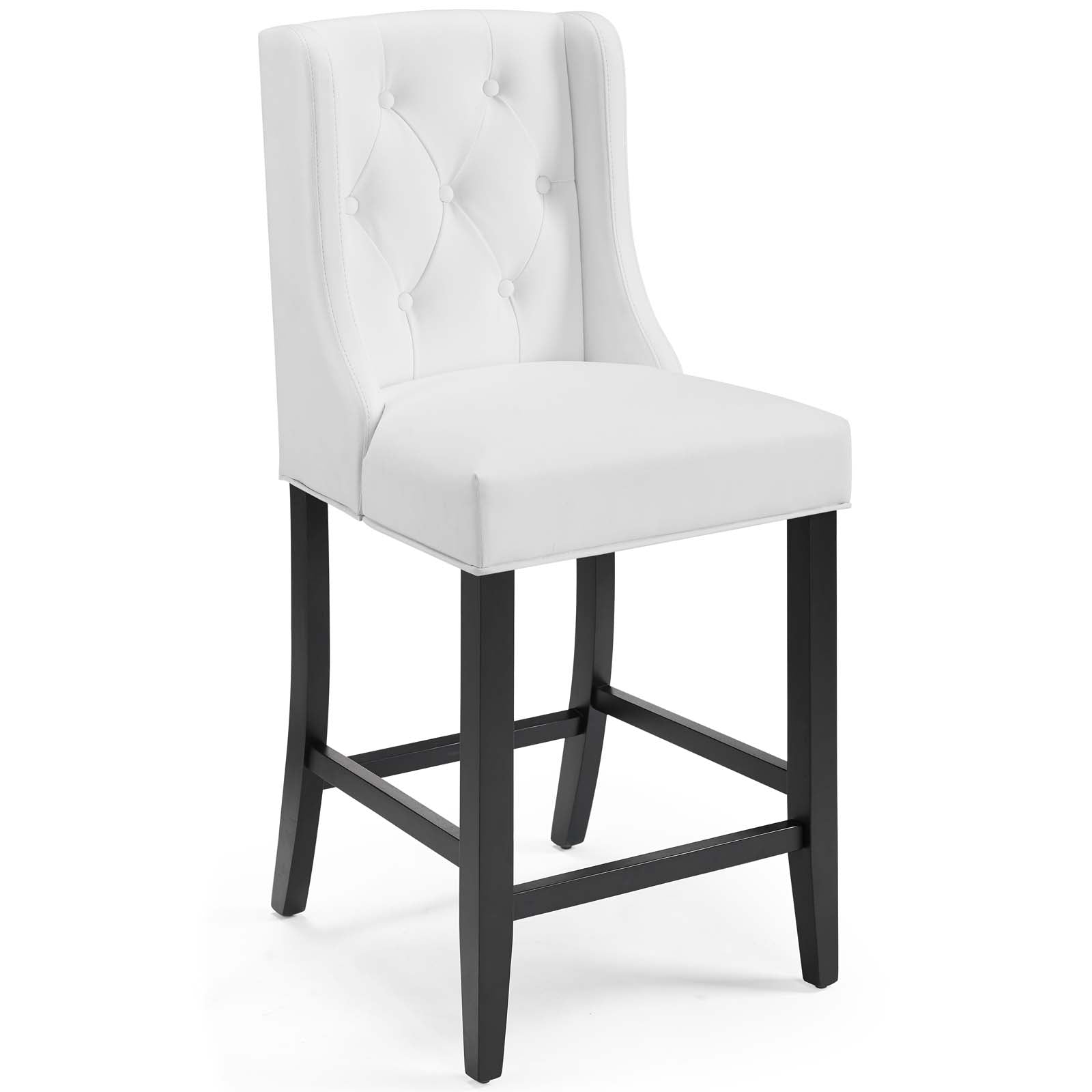 Modway Barstools - Baronet Counter Stool White