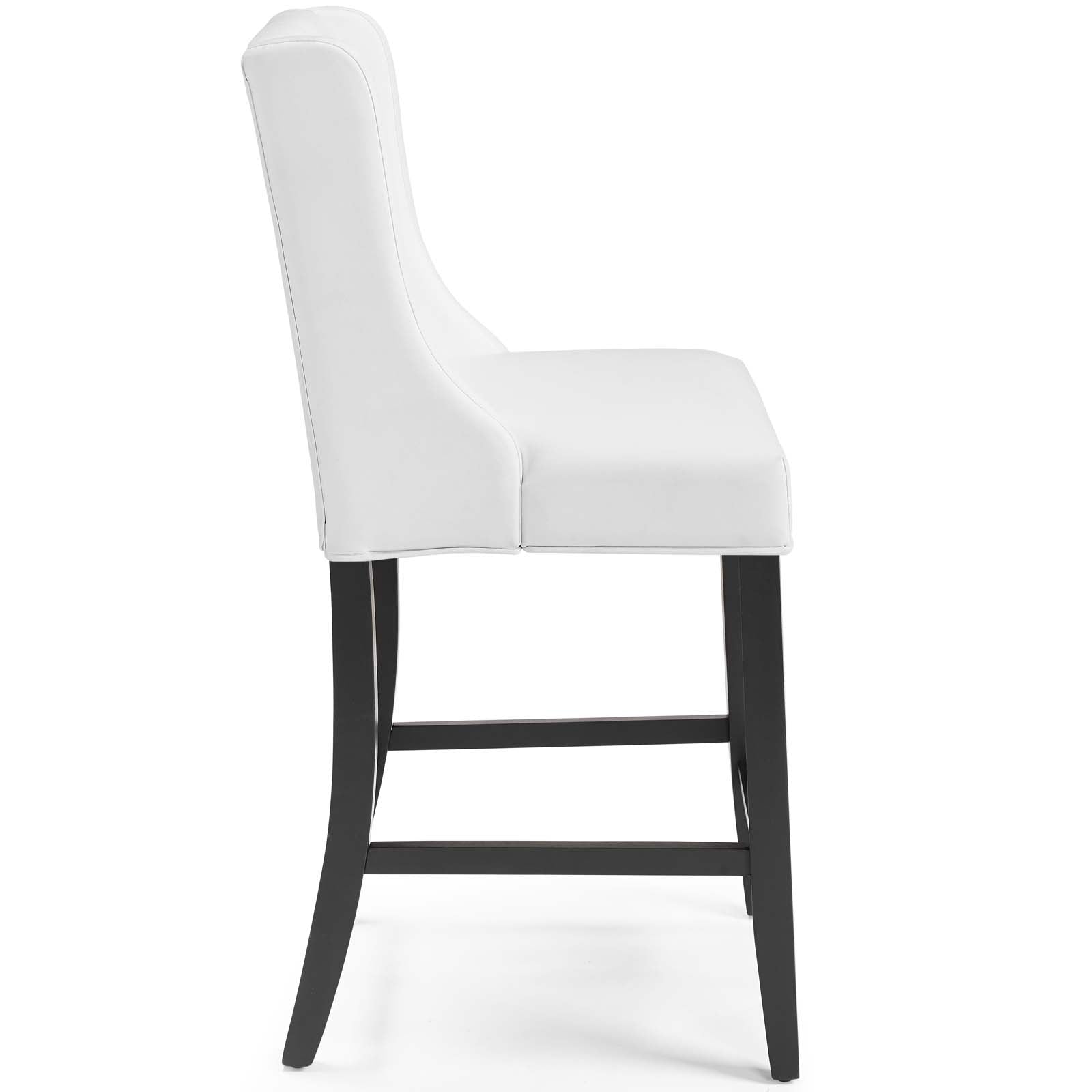 Modway Barstools - Baronet Counter Stool White