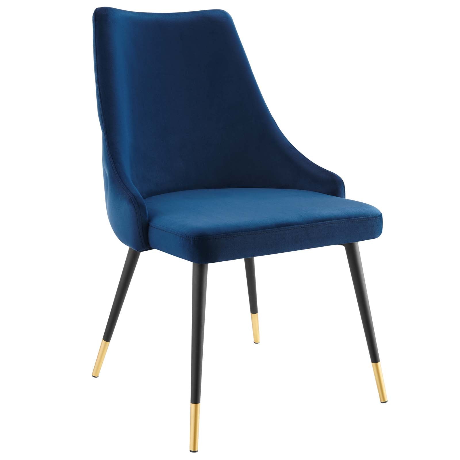 Modway Dining Chairs - Adorn Tufted Performance Velvet Dining Side Chair Navy