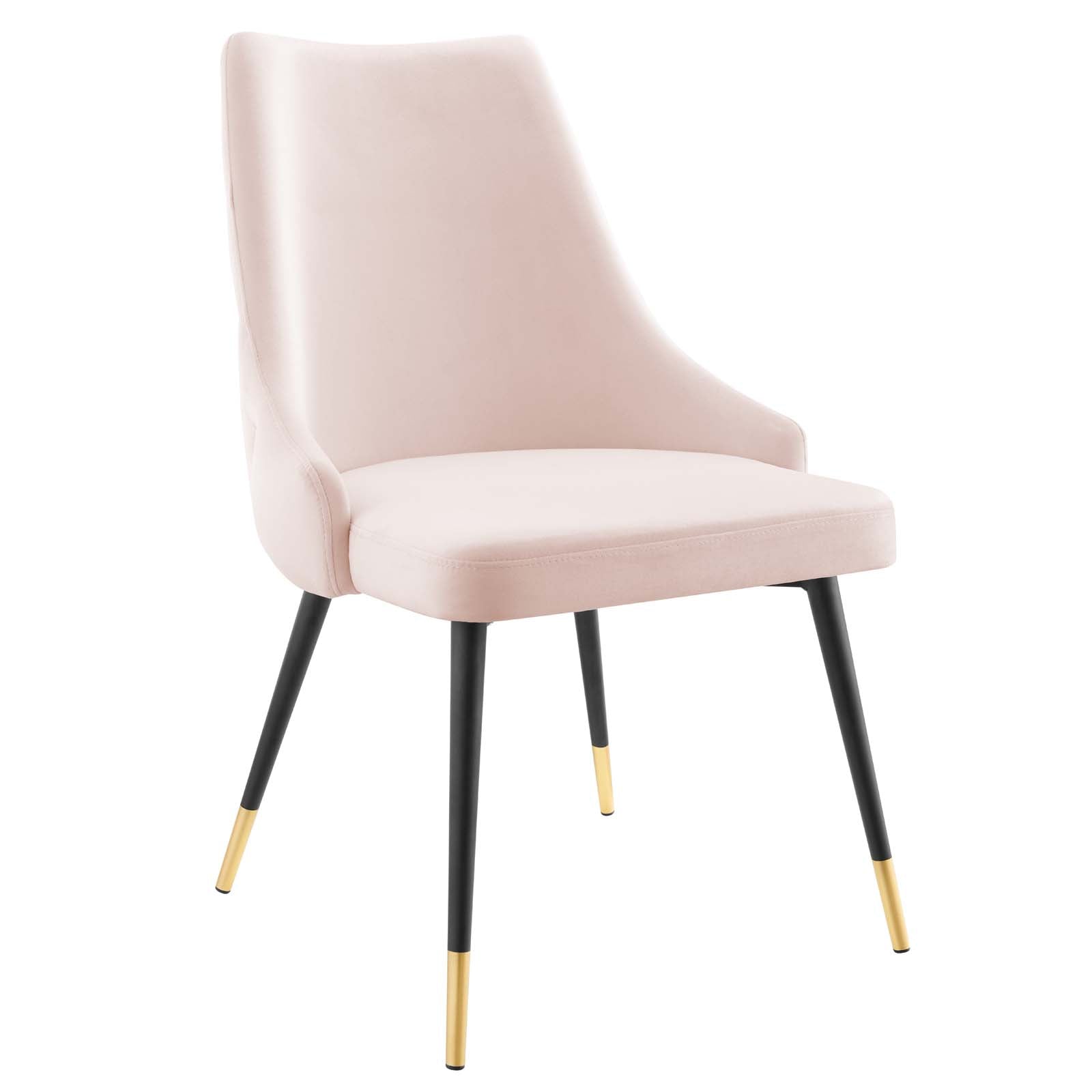 Modway Dining Chairs - Adorn Tufted Performance Velvet Dining Side Chair Pink