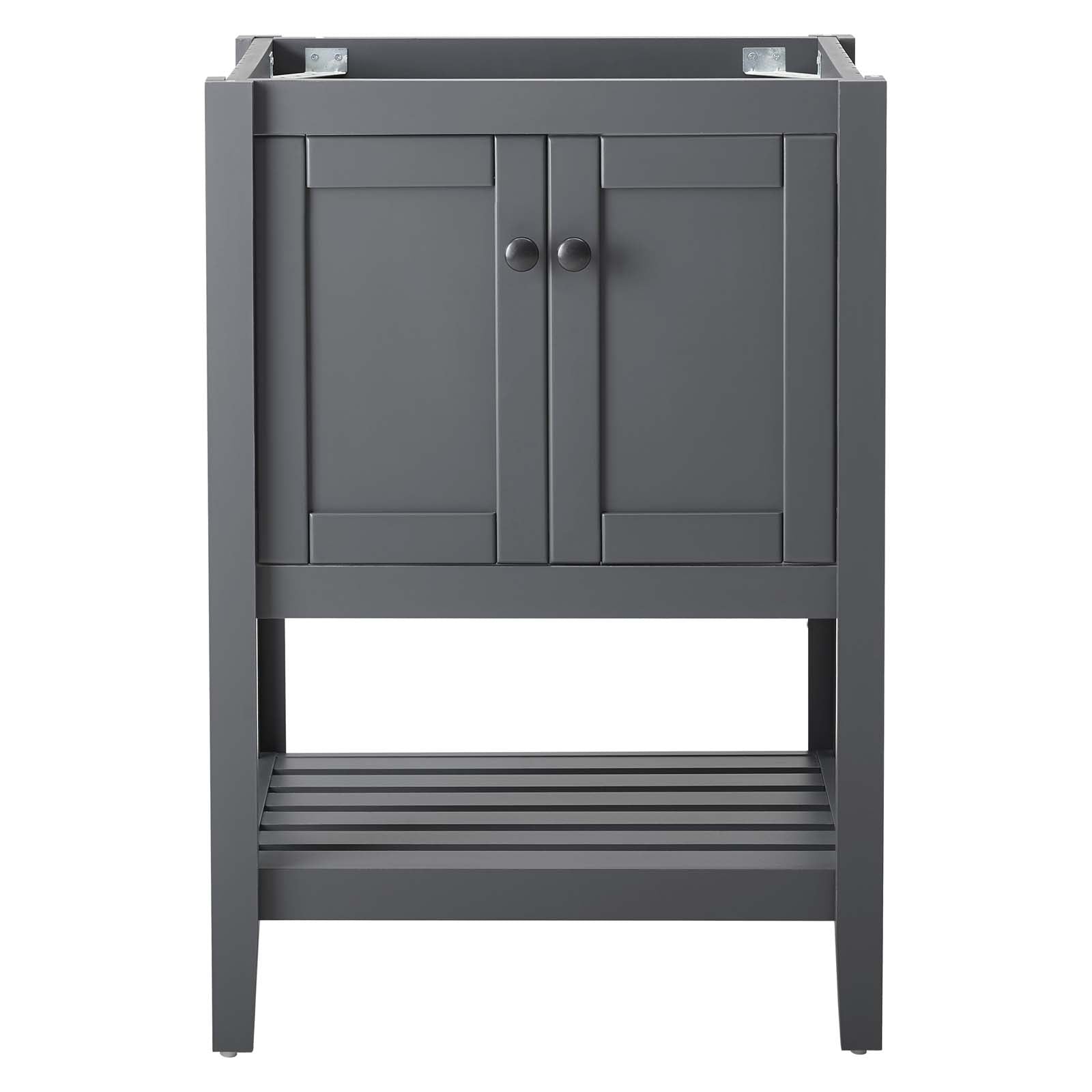 Modway Bathroom Vanity - Prestige 23" Bathroom Vanity Cabinet (Sink Basin Not Included) Gray