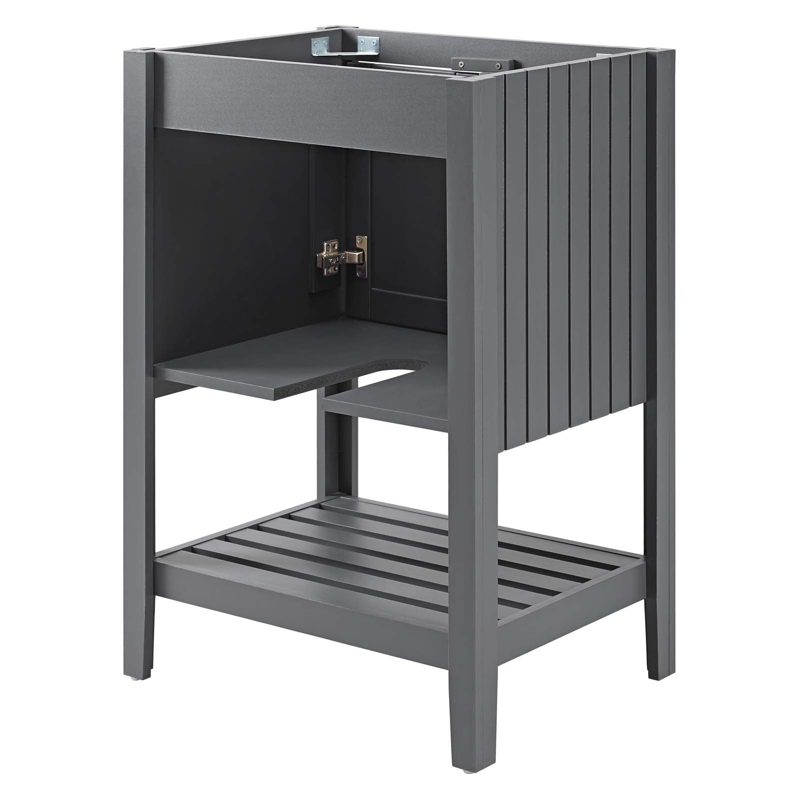 Modway Bathroom Vanity - Prestige 23" Bathroom Vanity Cabinet (Sink Basin Not Included) Gray