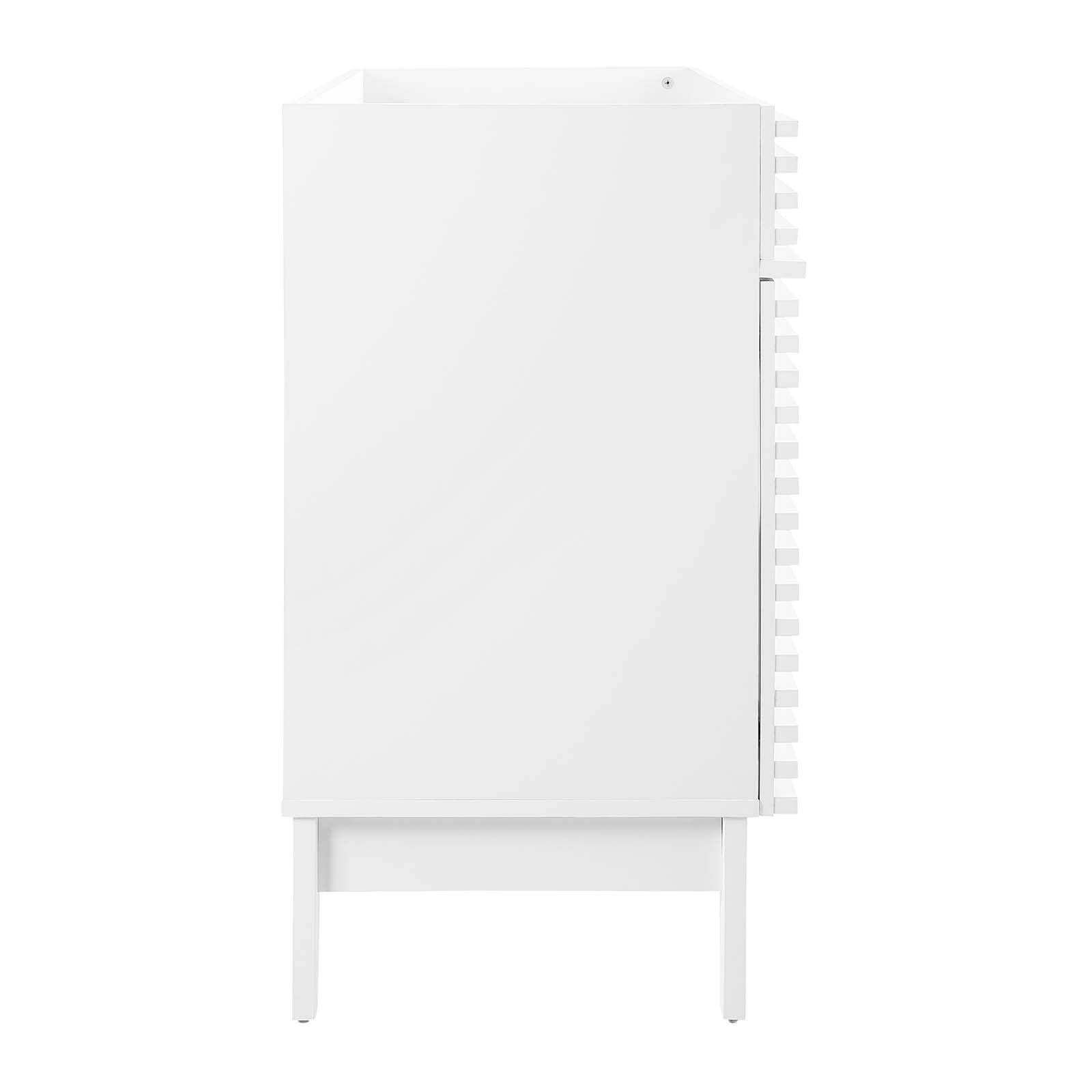 Modway Bathroom Vanity - Render 48" Single Bathroom Vanity Cabinet White