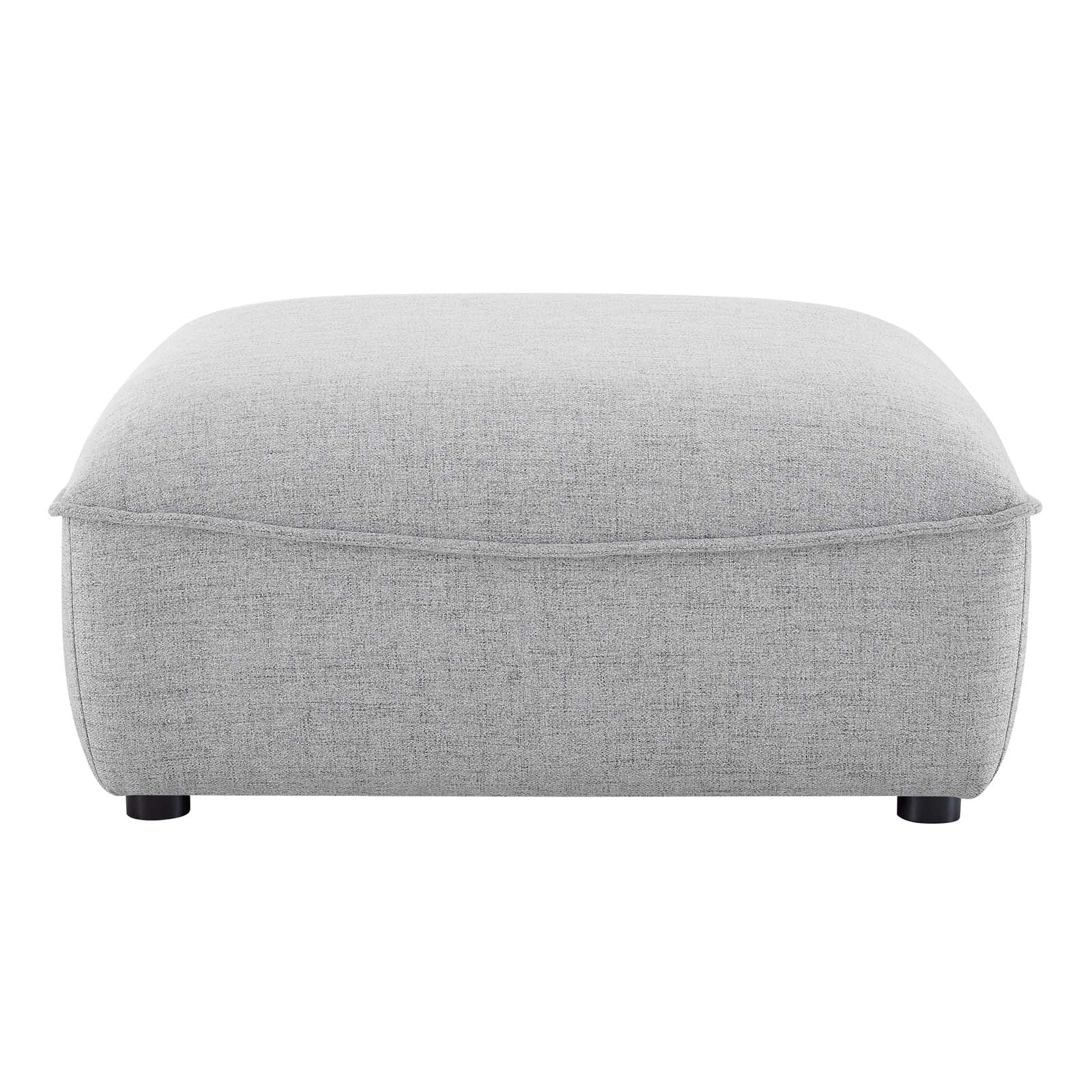 Modway Ottomans & Stools - Comprise Sectional Sofa Ottoman Light Gray