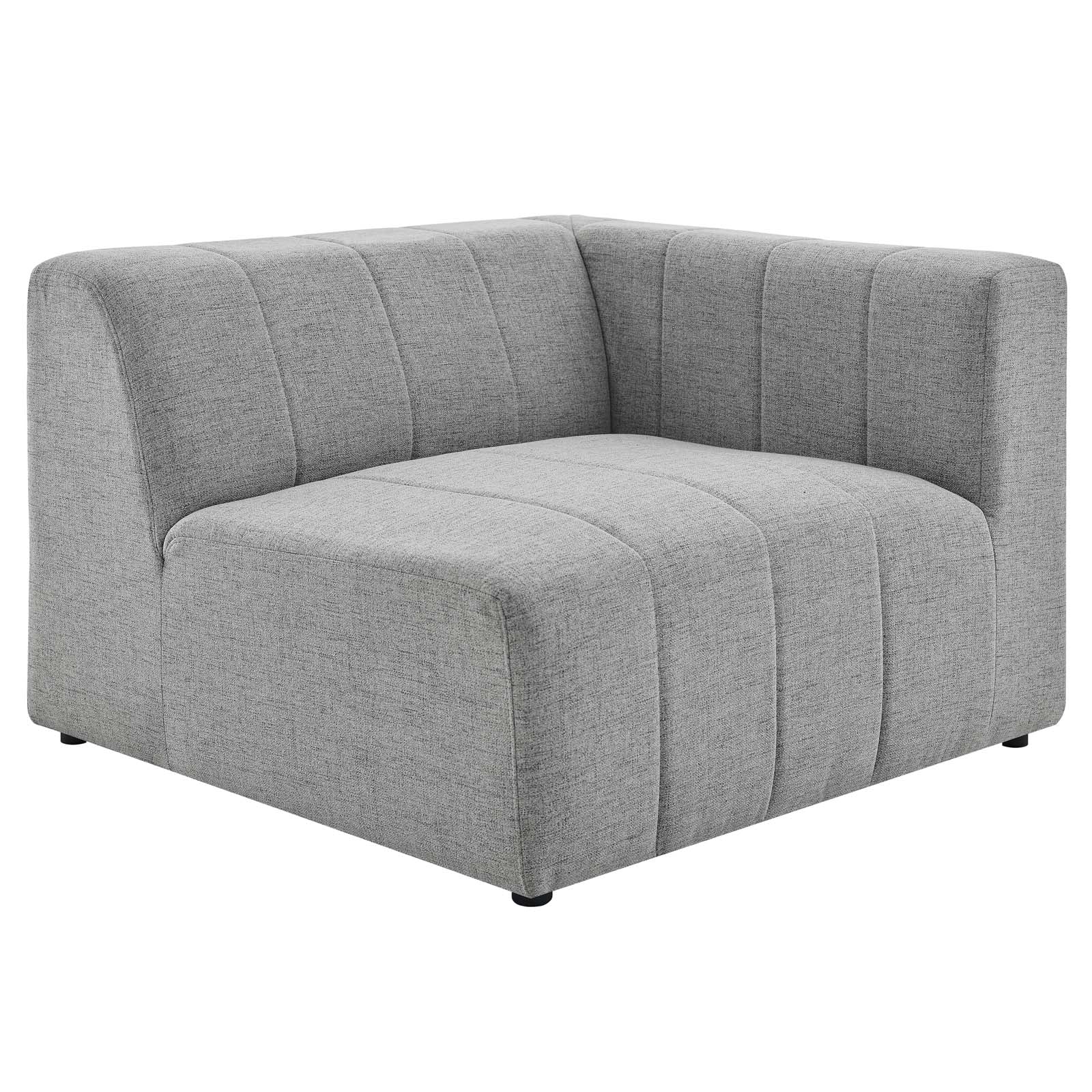 Lorell Quintessence Collection Upholstered Sofa - Gray