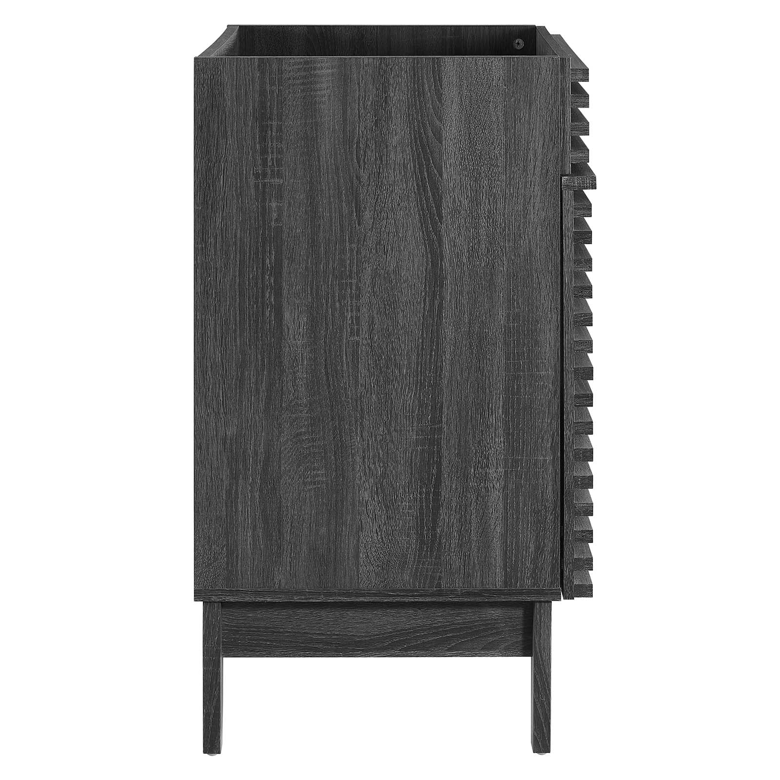 Modway Bathroom Vanity - Render Bathroom Vanity Cabinet (Sink Basin Not Included) Charcoal