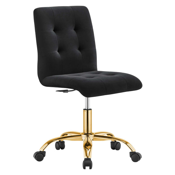 Small velvet desk online chair