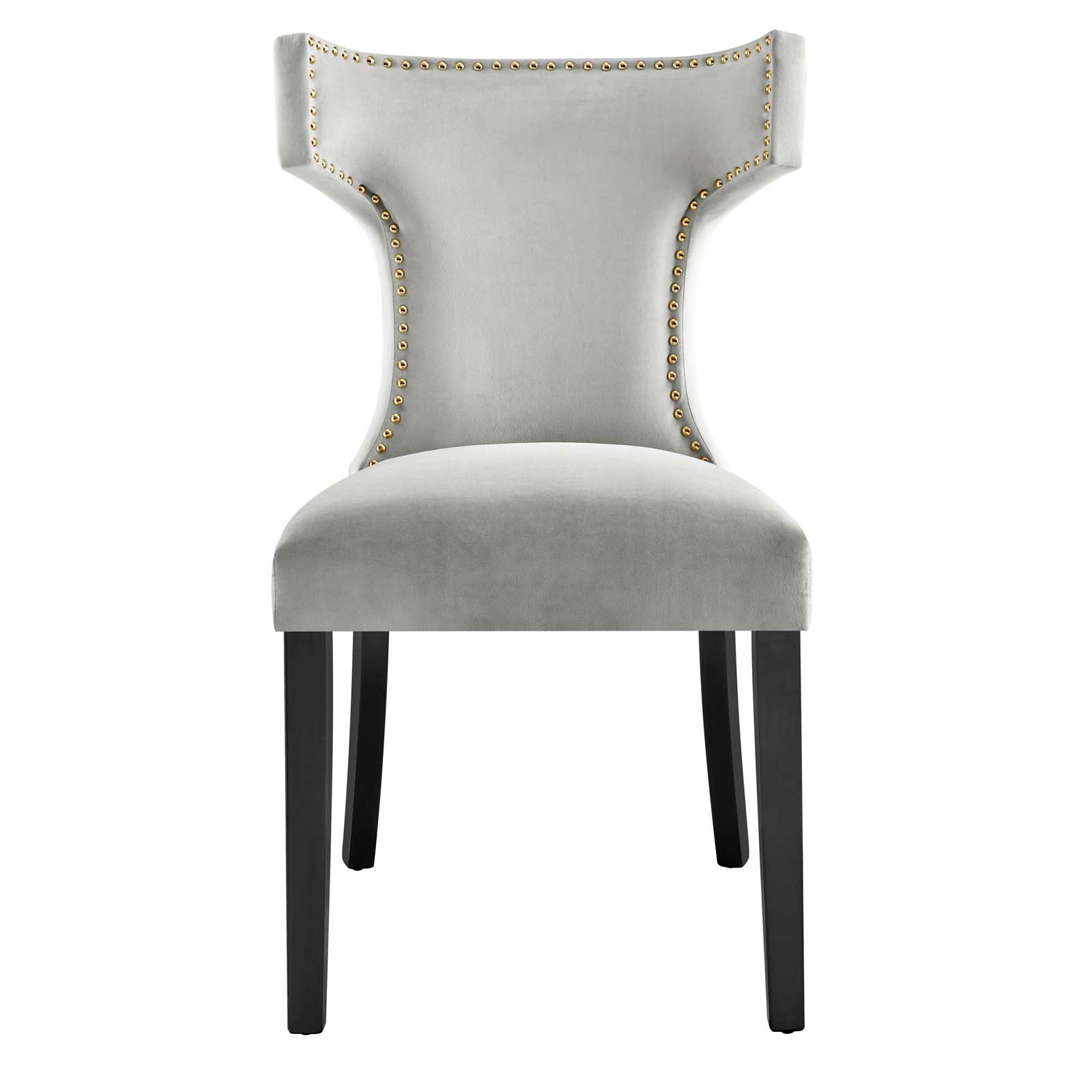 Niles curve upholstered dining chair hot sale