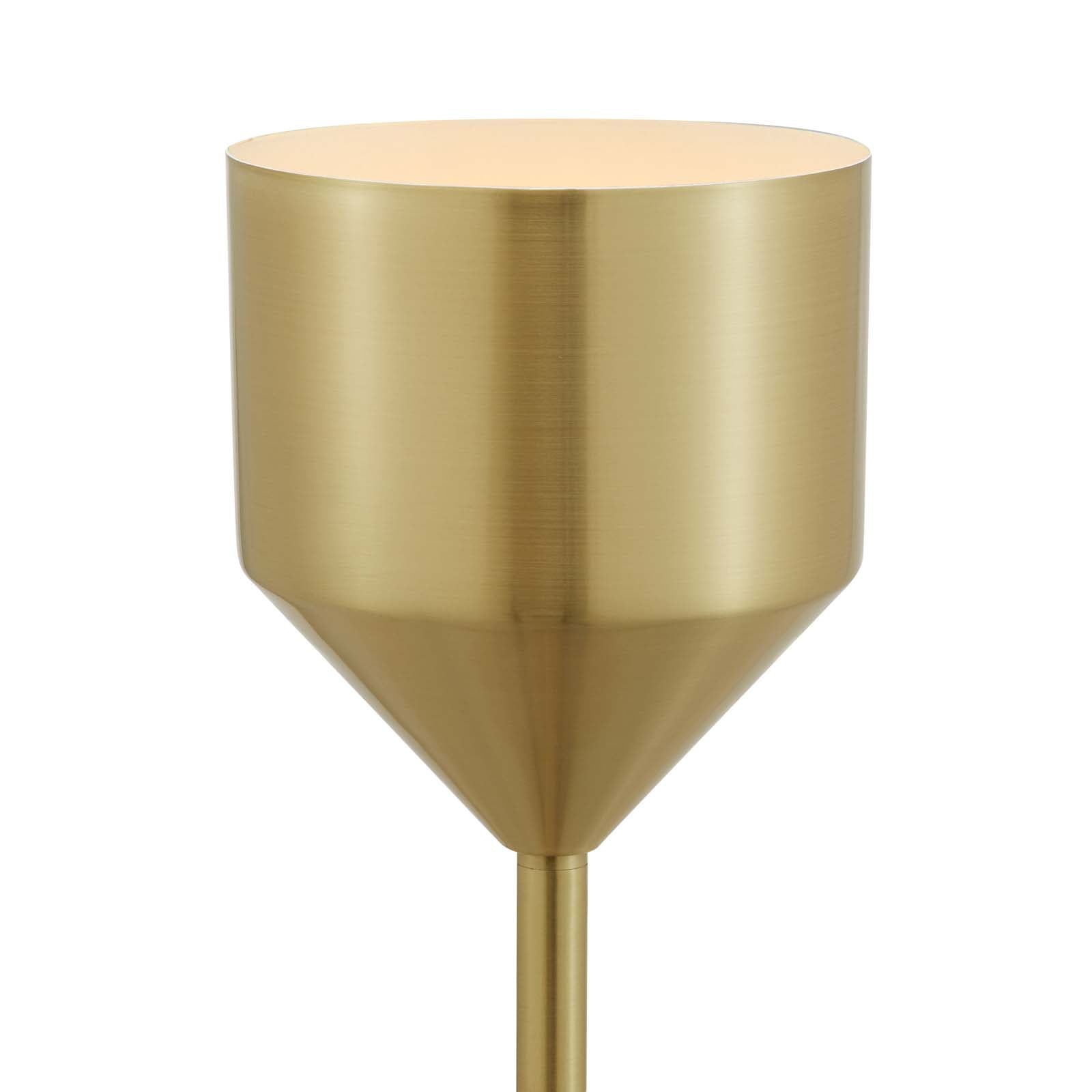 Modway Floor Lamps - Kara Standing Floor Lamp Gold
