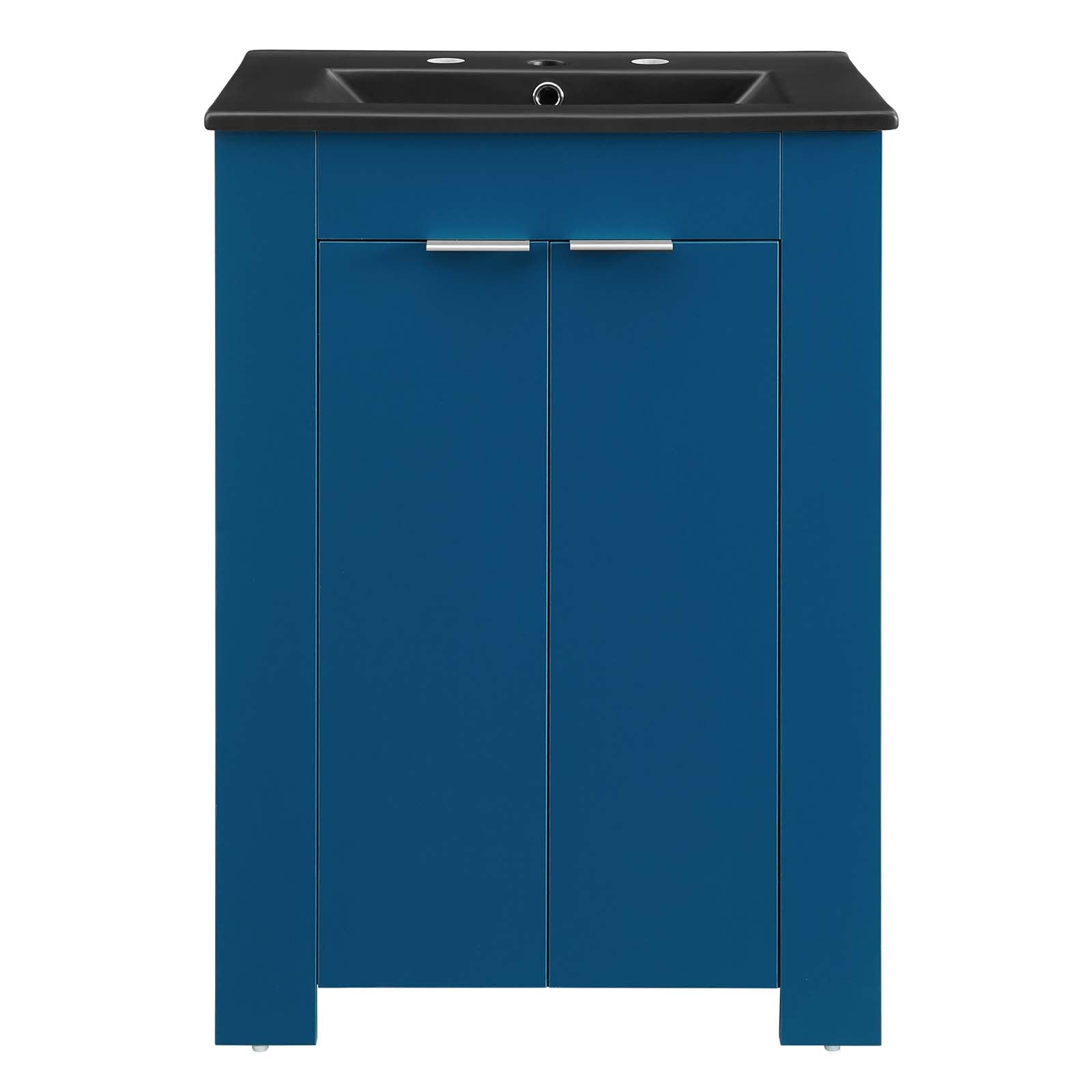 Modway Bathroom Vanity - Maybelle 24" Bathroom Vanity Navy Black