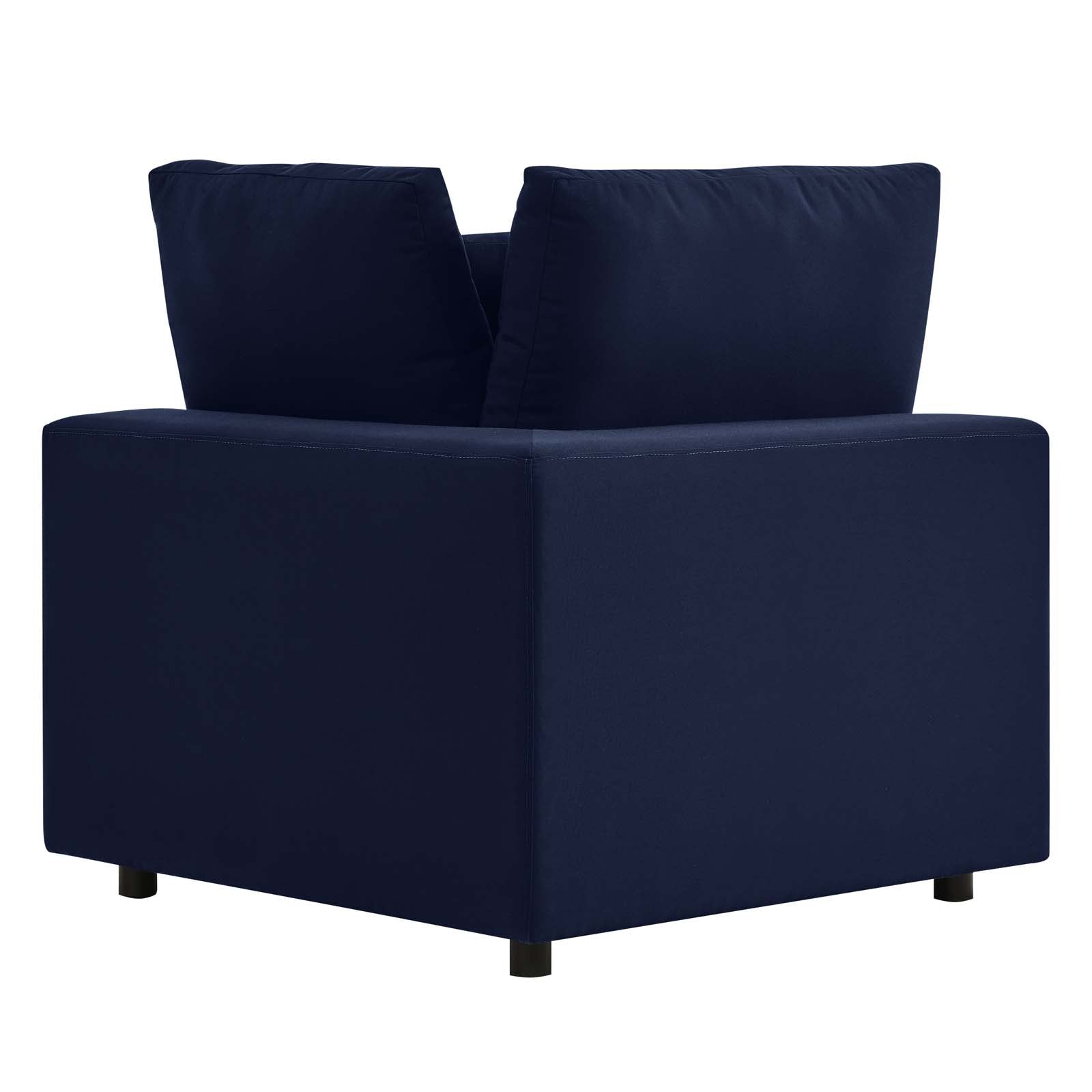 Modway Outdoor Sofas - Commix Sunbrella Outdoor Patio Loveseat Navy