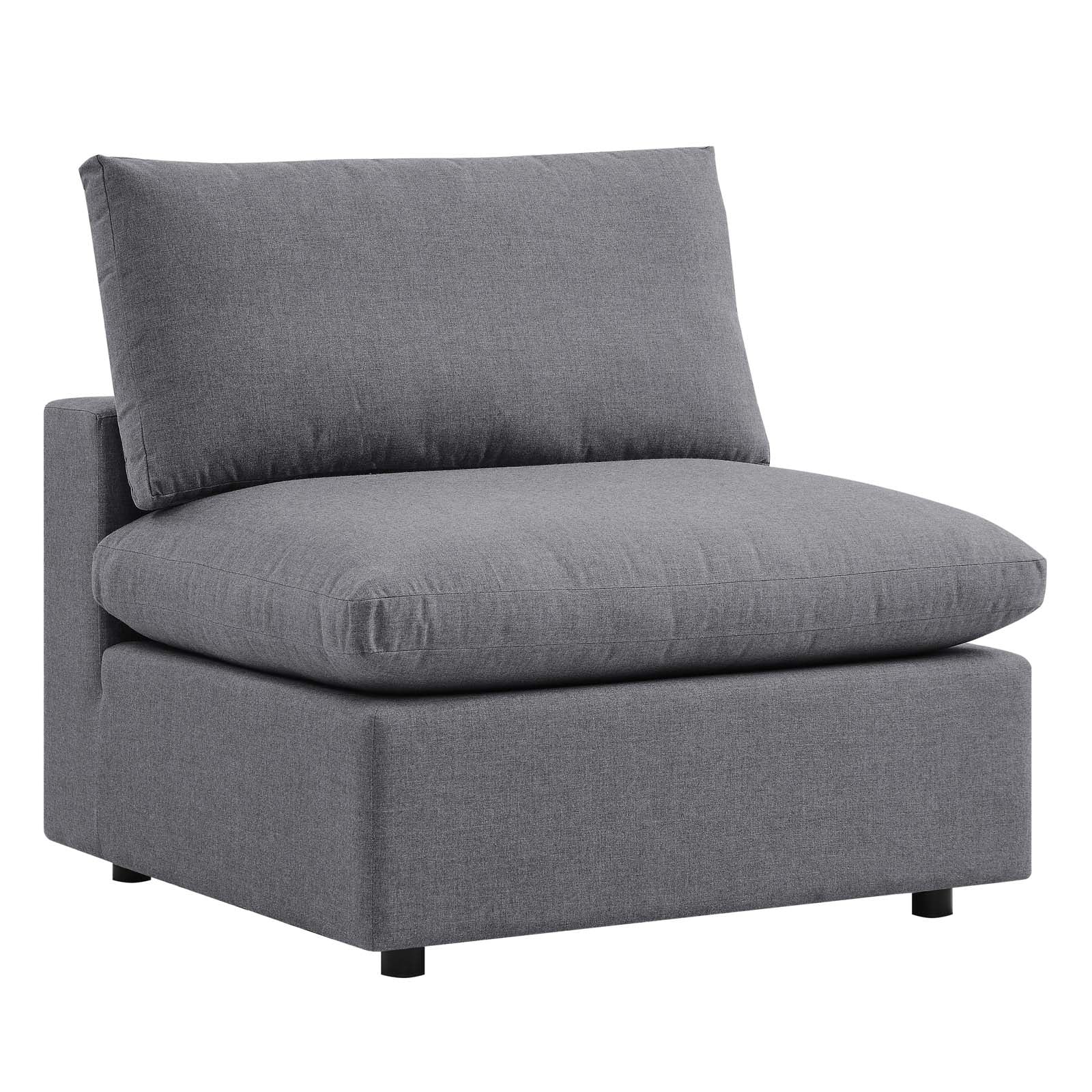 Modway Outdoor Sofas - Commix Sunbrella Outdoor Patio Sofa Gray