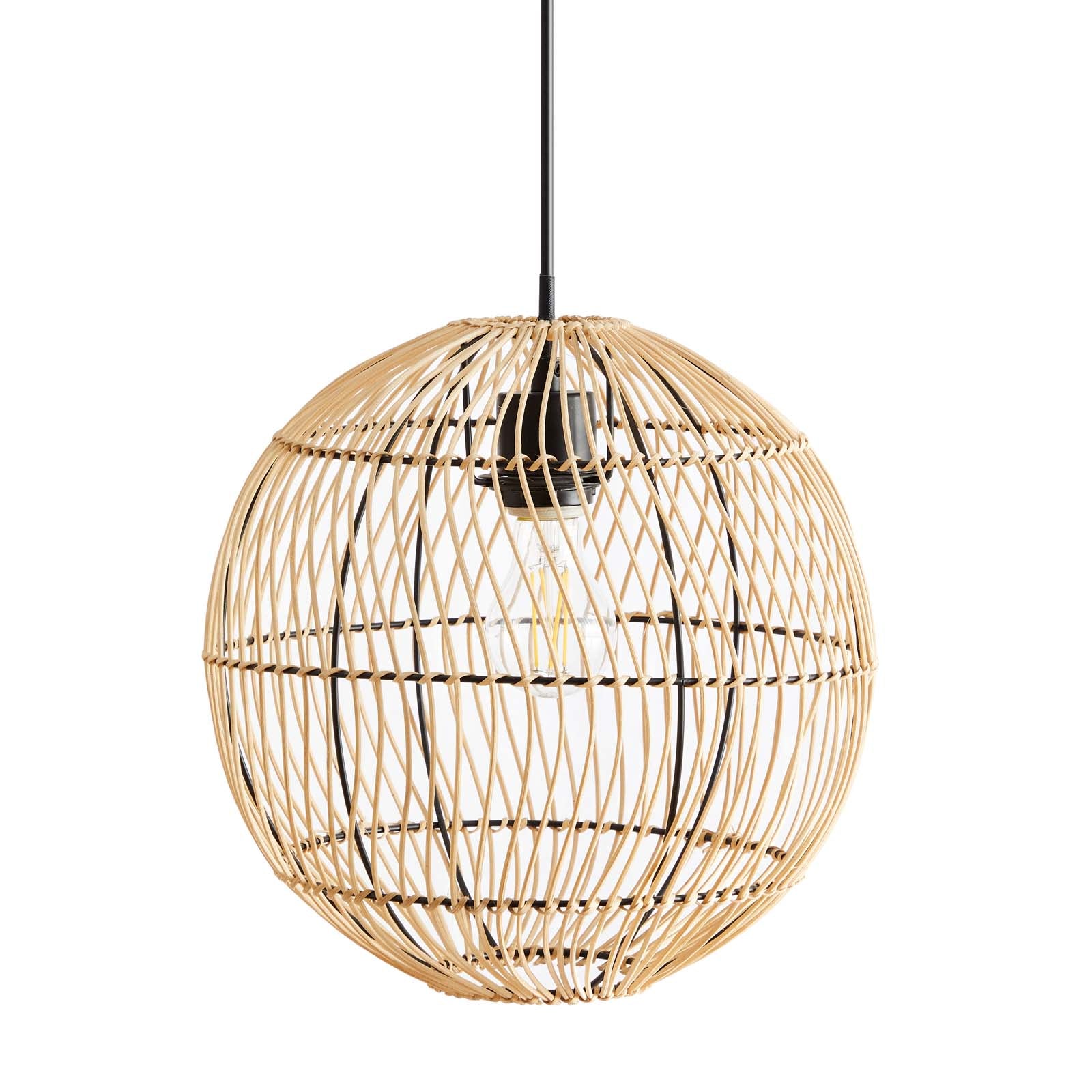 Modway Ceiling Lights - Nurture Rattan Pendant Light Natural