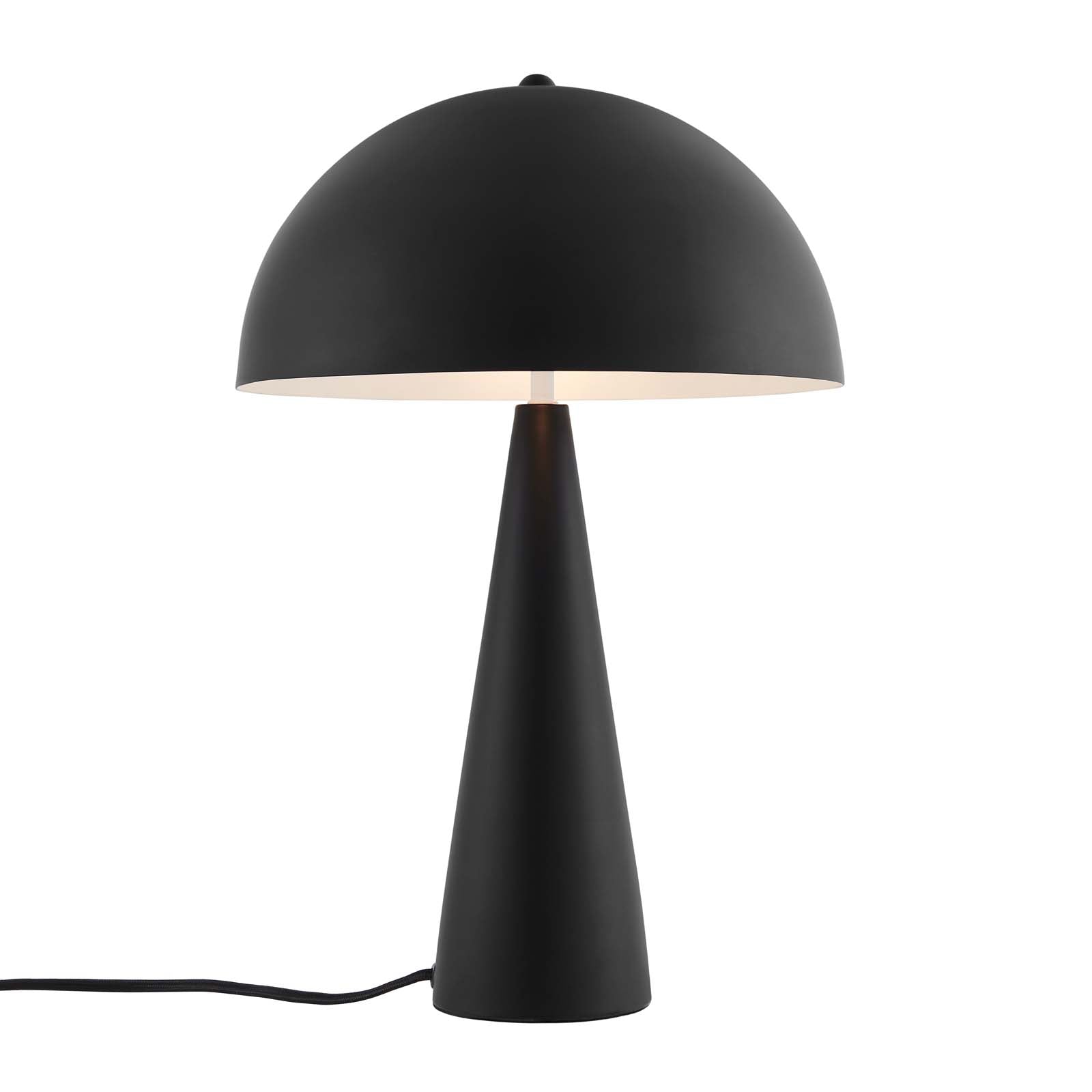 Modway Table Lamps - Selena Metal Table Lamp Black