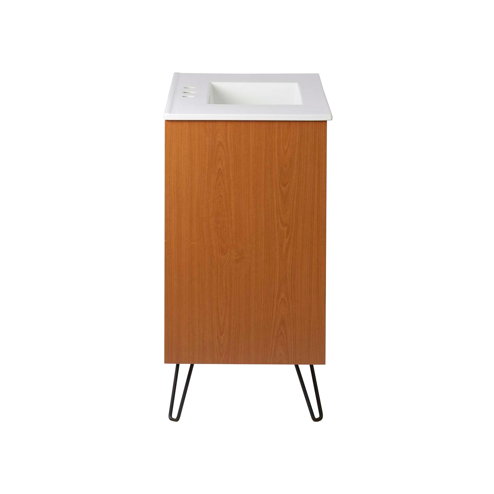 Modway Bathroom Vanity - Energize 36" Bathroom Vanity Cherry