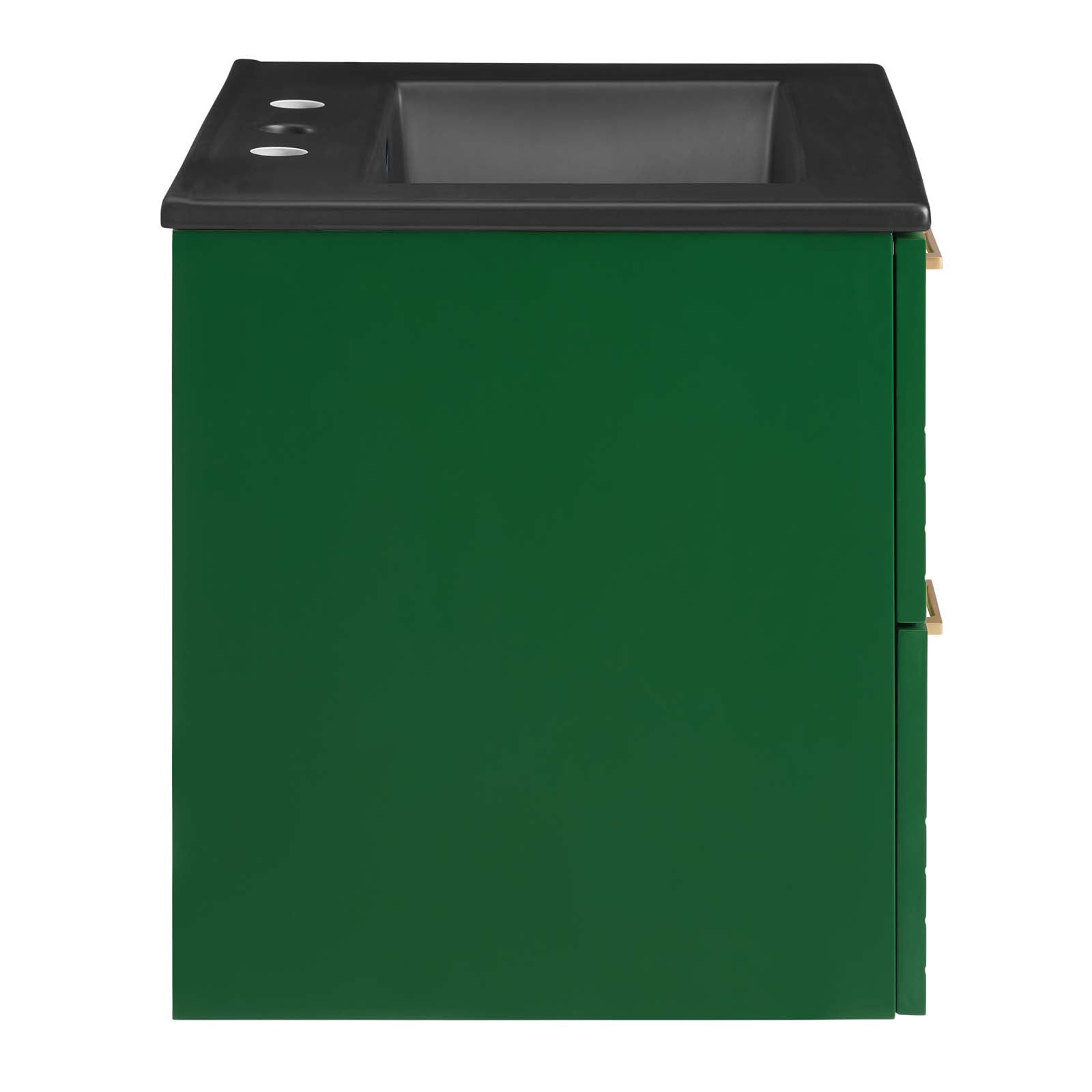 Modway Bathroom Vanity - Daybreak 24" Bathroom Vanity Green Black