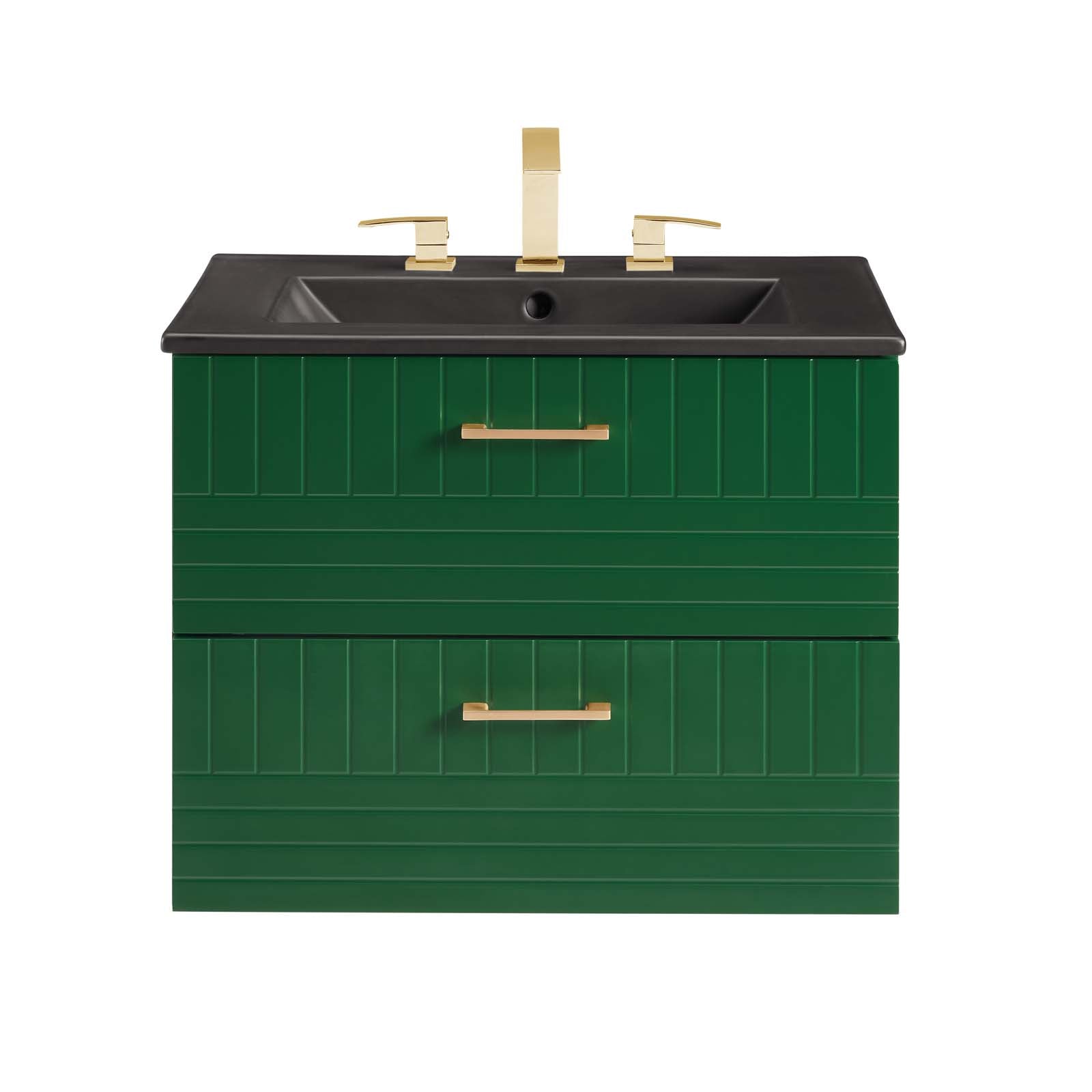 Modway Bathroom Vanity - Daybreak 24" Bathroom Vanity Green Black