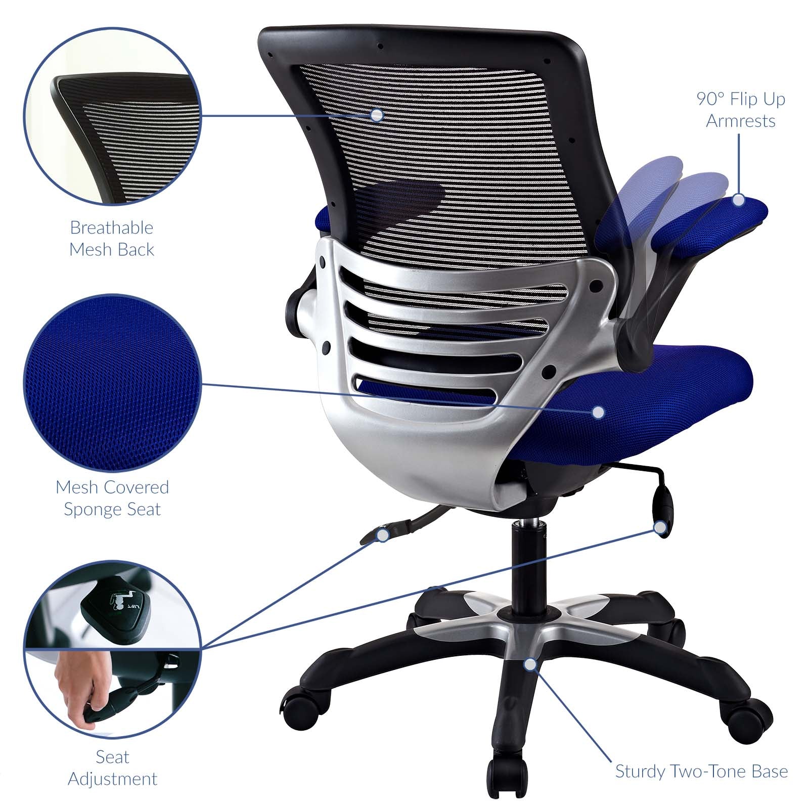 Modway edge all online mesh office chair