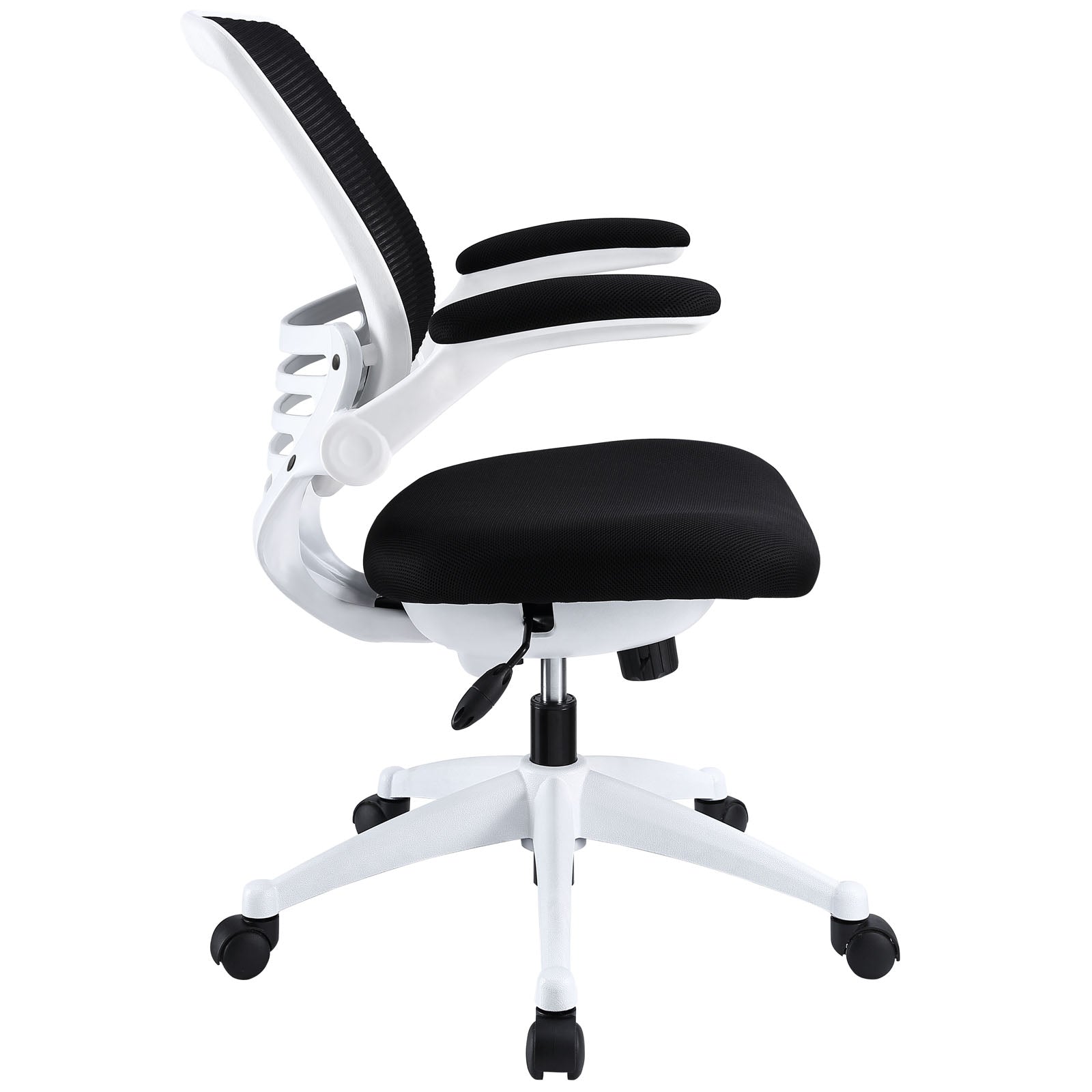 Modway Task Chairs - Edge White Base Office Chair Black