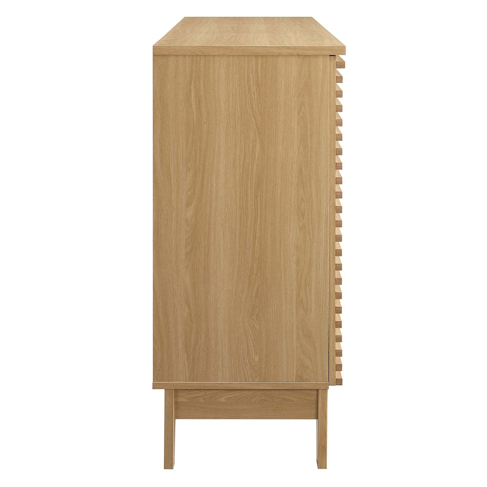 Modway Buffets & Cabinets - Render Bar Cabinet Oak