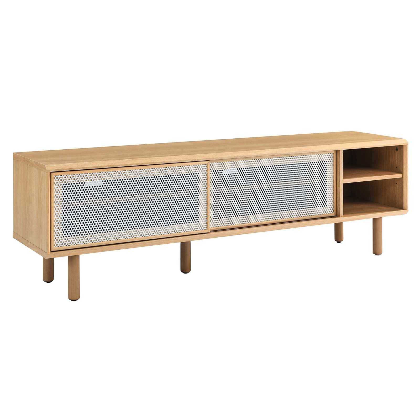 Modway TV & Media Units - Kurtis-60"-TV-Stand-Oak