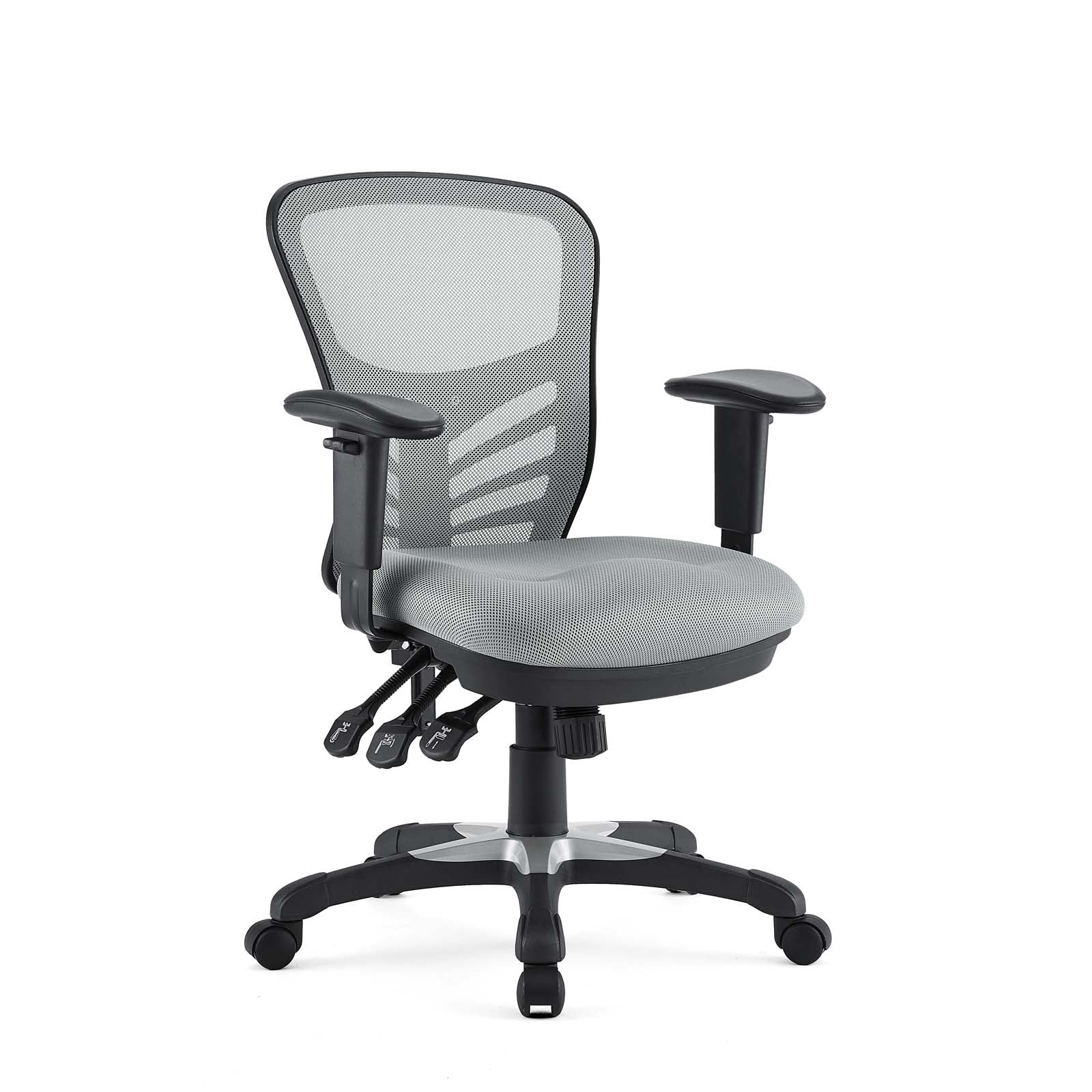 Modway Task Chairs - Articulate Mesh Office Chair Gray