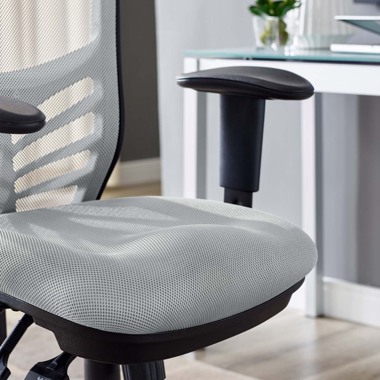 Modway Task Chairs - Articulate Mesh Office Chair Gray