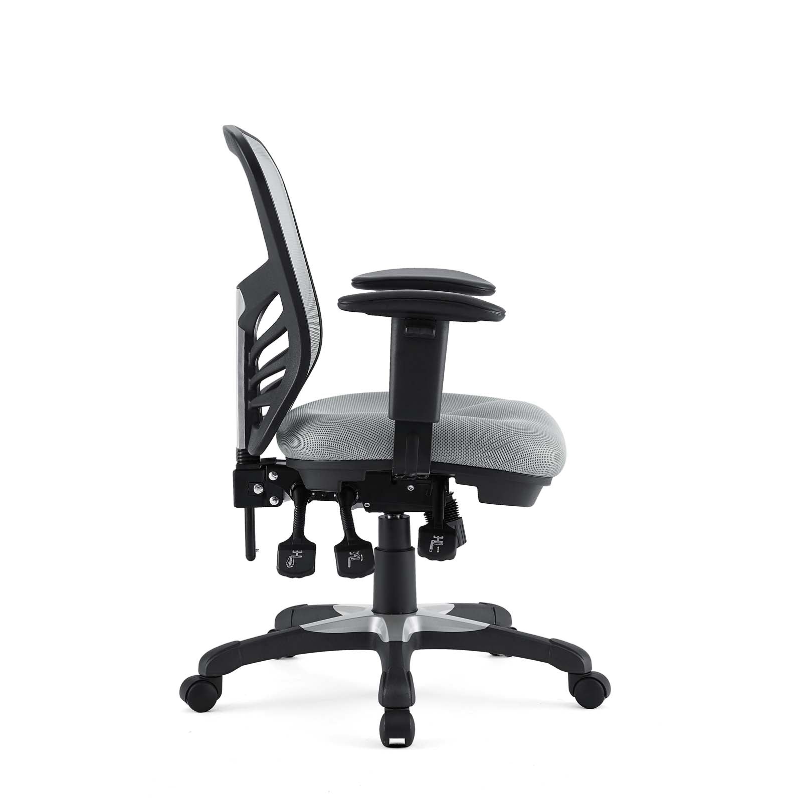 Modway Task Chairs - Articulate Mesh Office Chair Gray