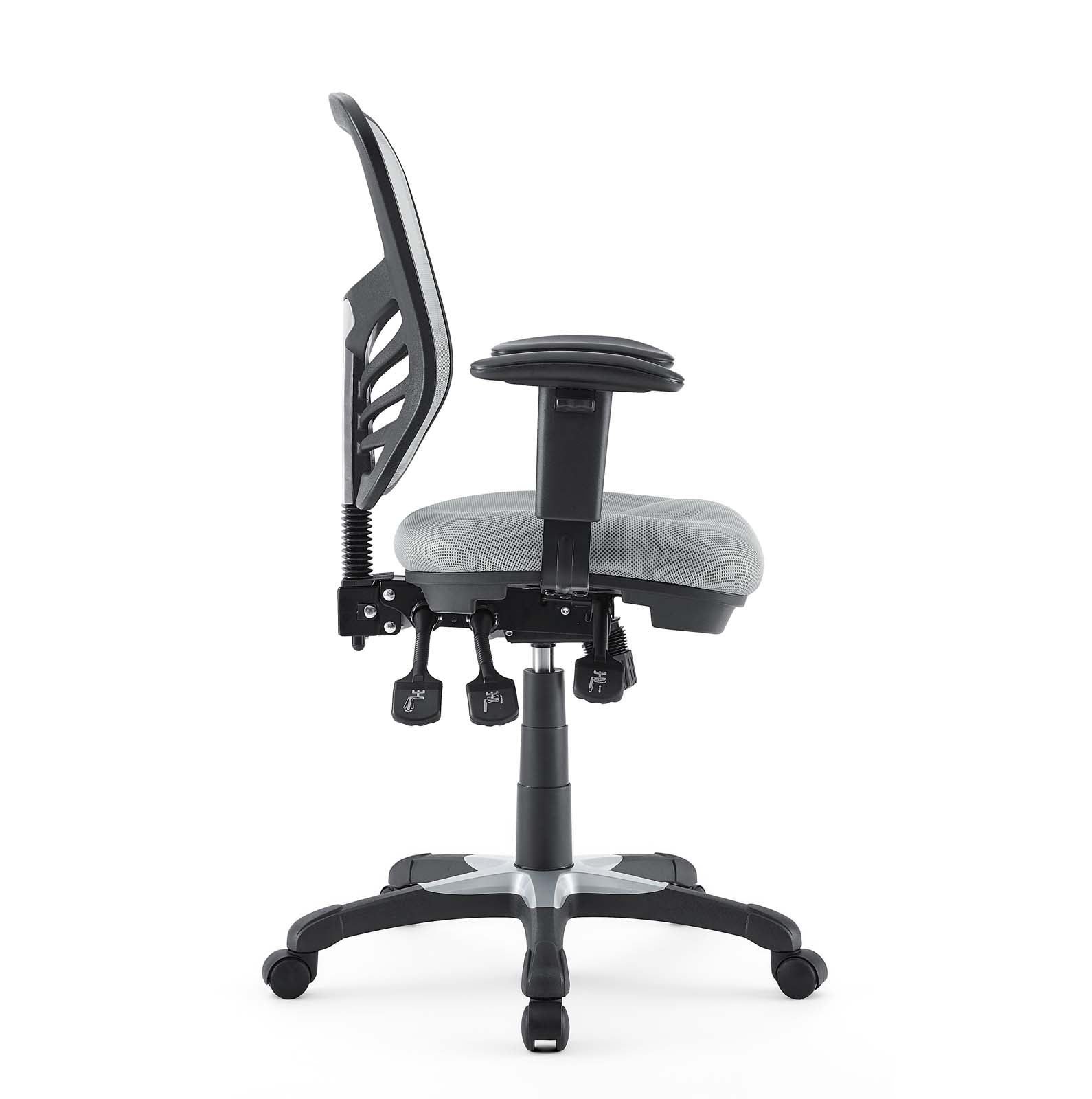 Modway Task Chairs - Articulate Mesh Office Chair Gray