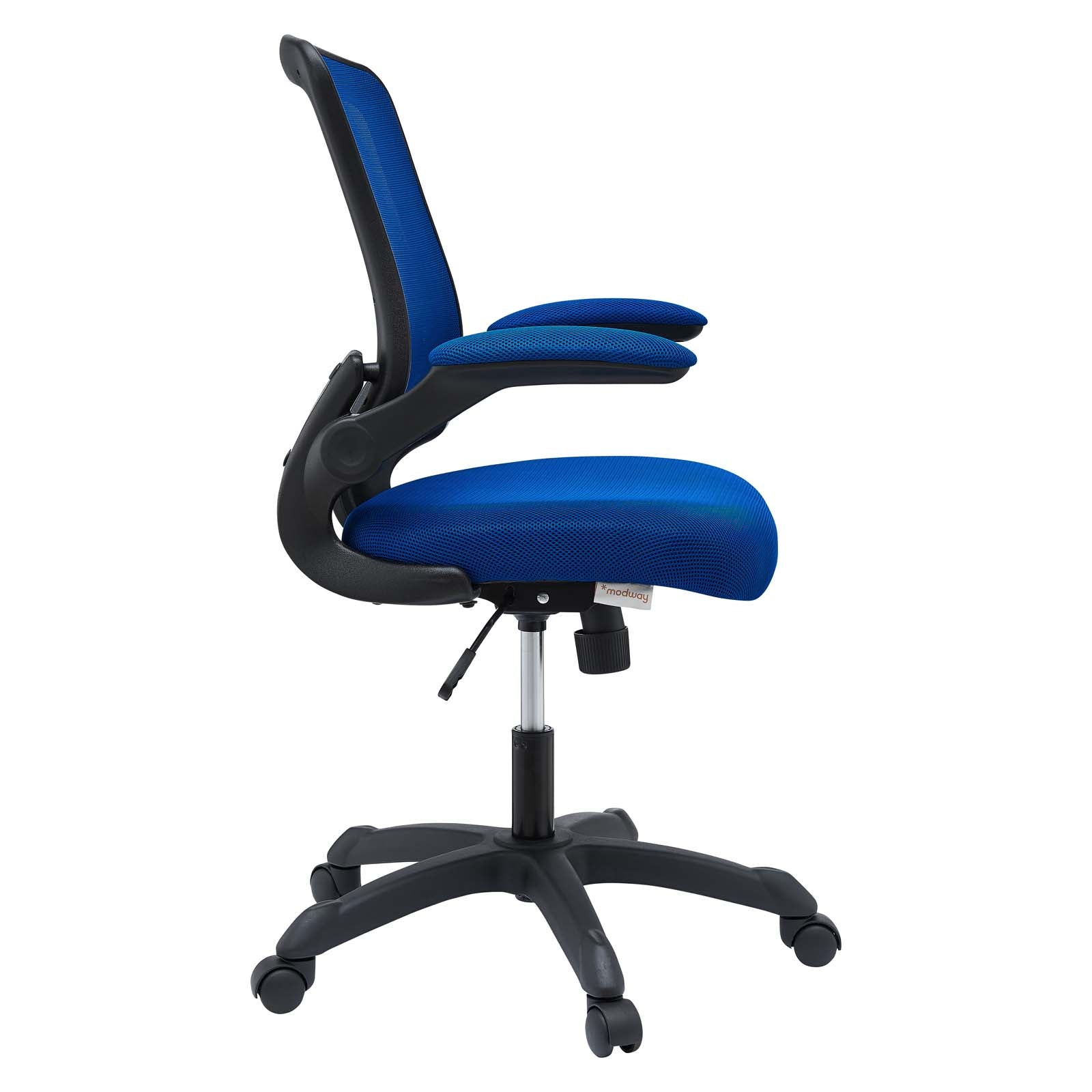 Modway Task Chairs - Veer Mesh Office Chair Blue