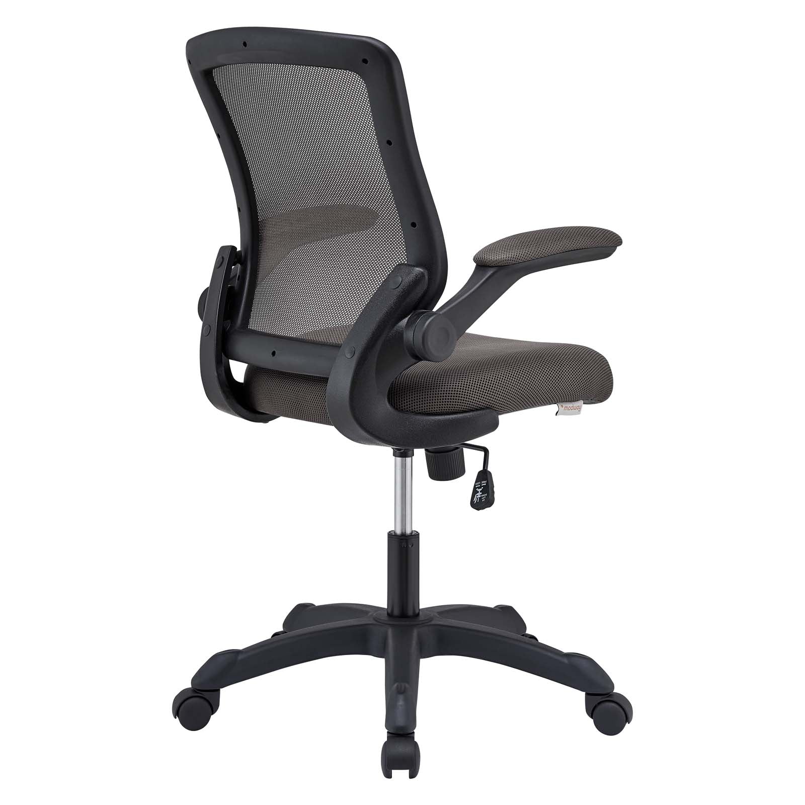 Modway Task Chairs - Veer Mesh Office Chair Brown