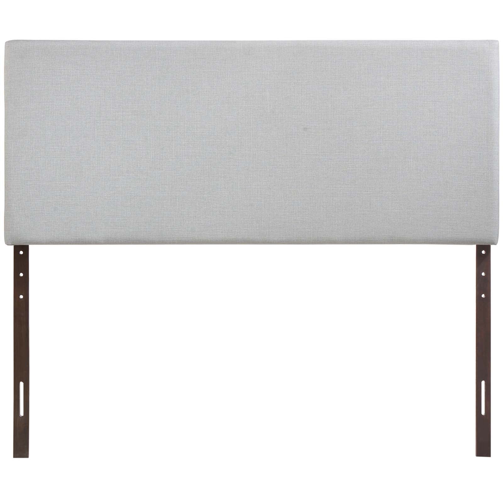 Modway Headboards - Region King Upholstered Fabric Headboard Sky Gray