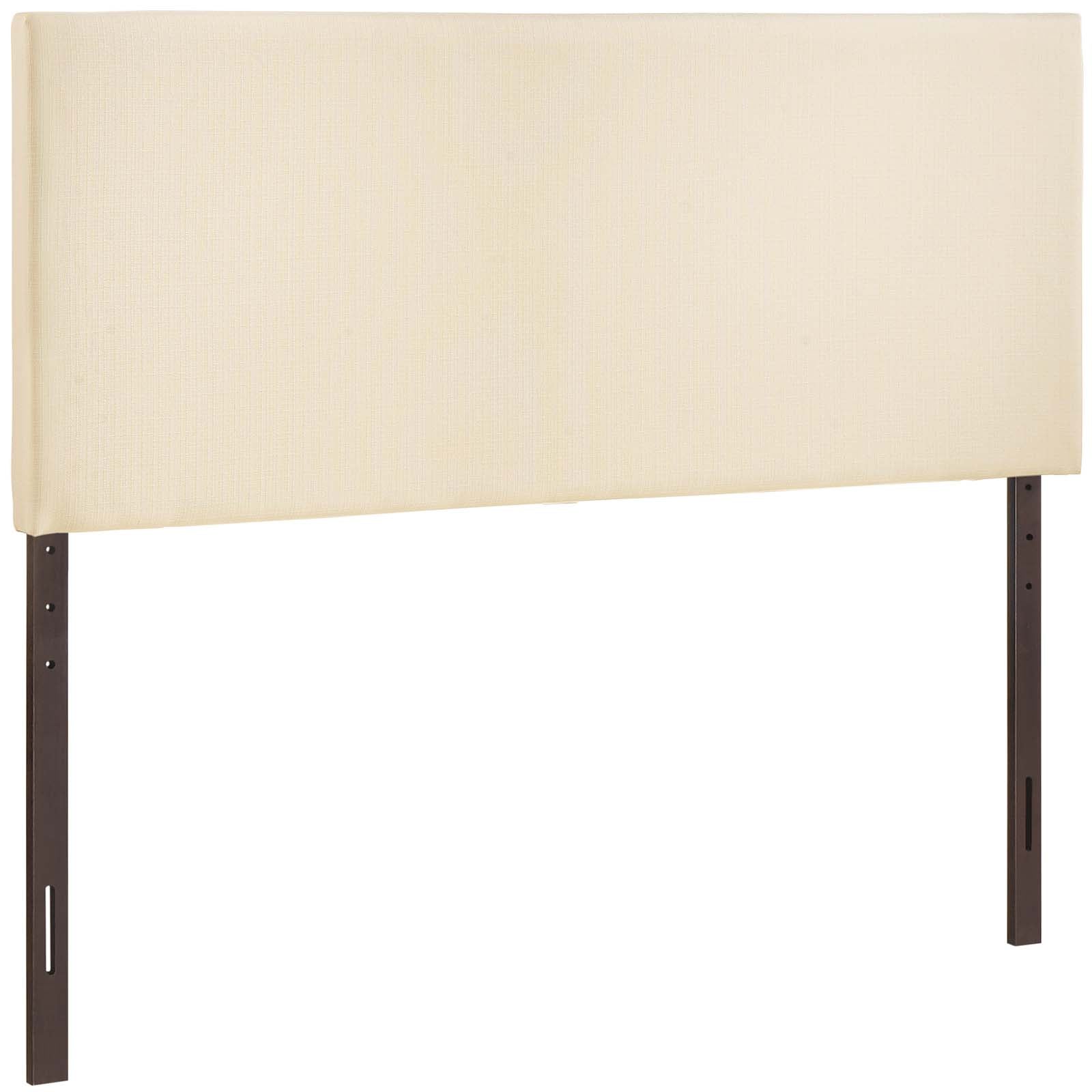 Modway Headboards - Region King Upholstered Fabric Headboard Ivory