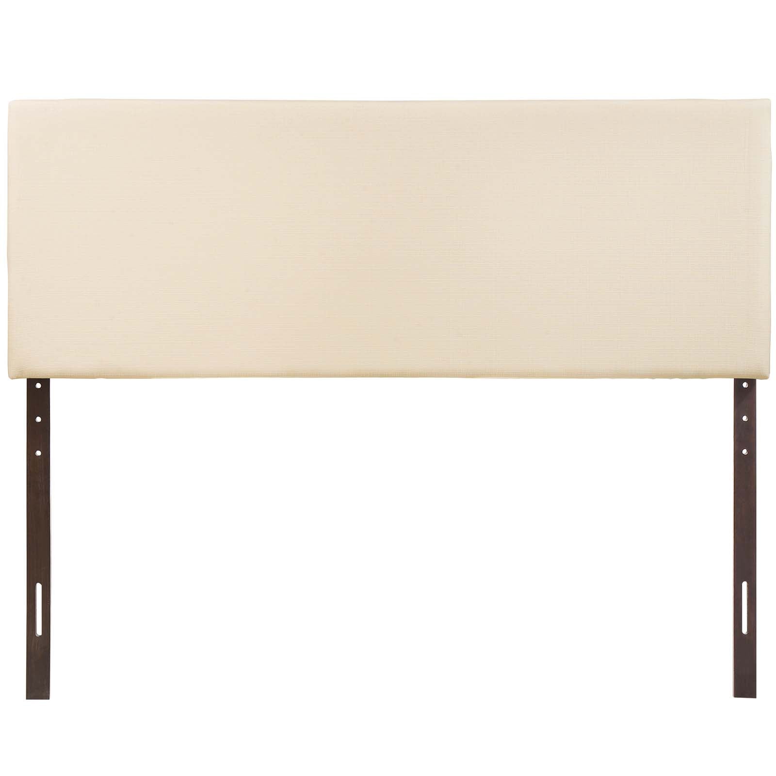 Modway Headboards - Region King Upholstered Fabric Headboard Ivory