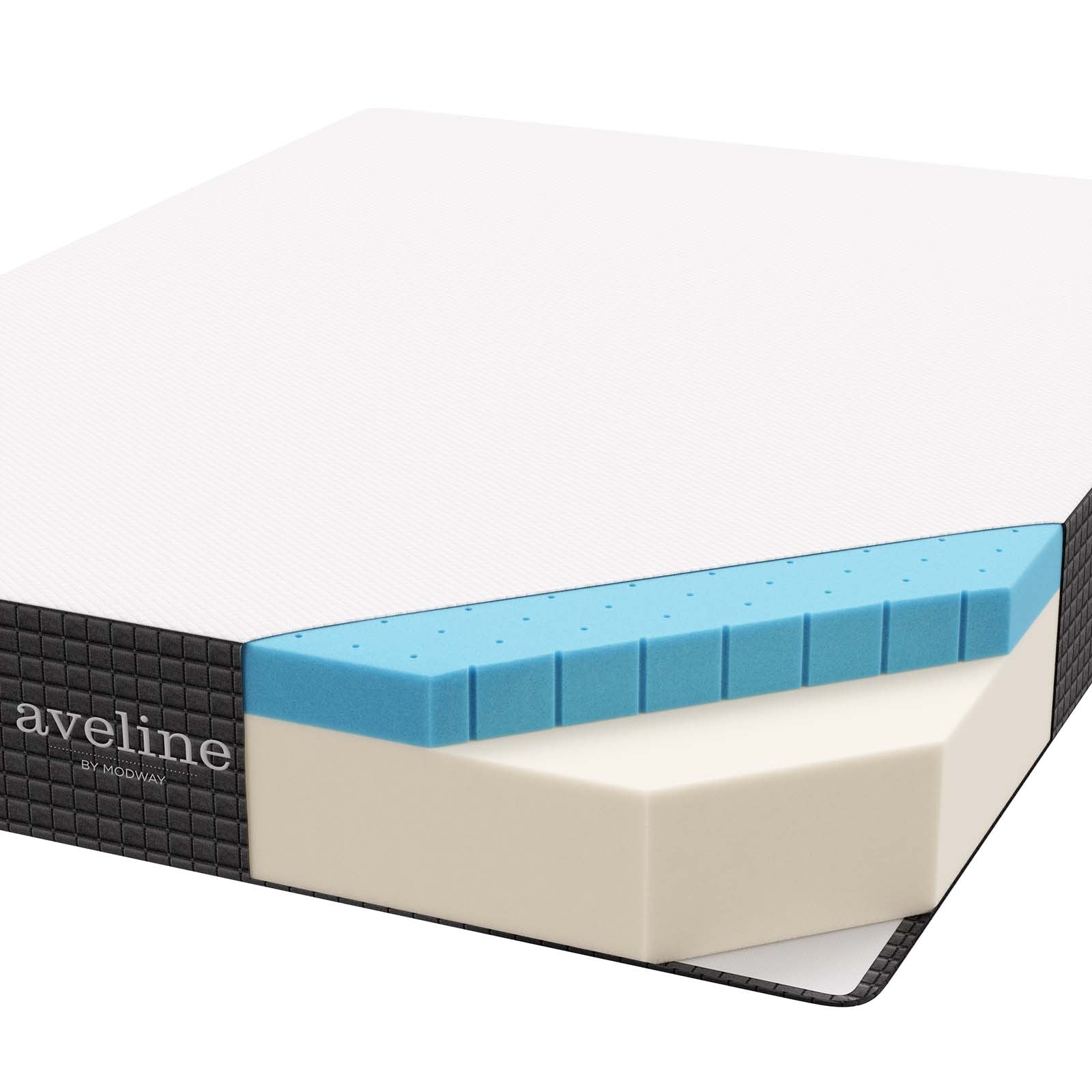 Modway Mattresses - Aveline 10" Queen Mattress White