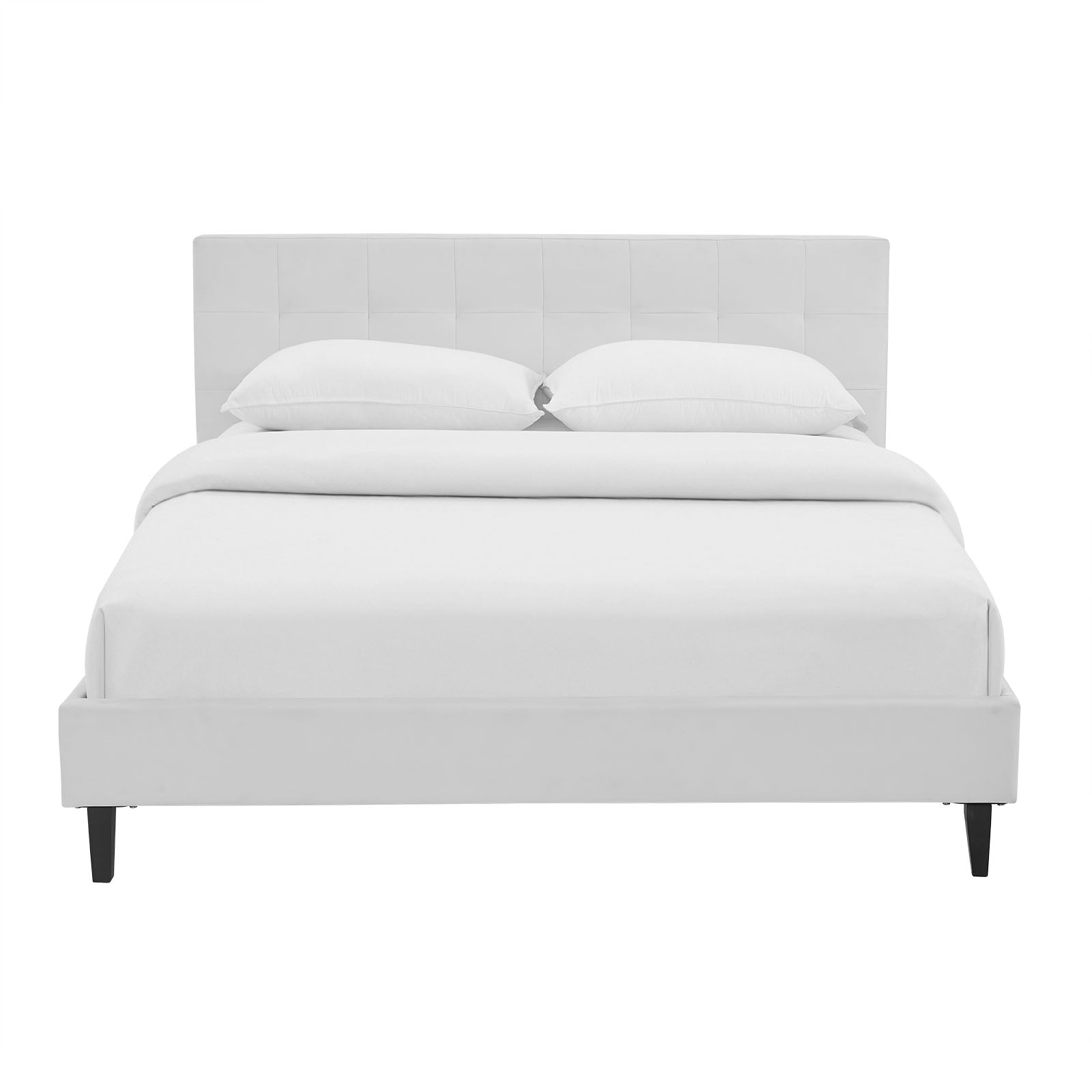 Modway Beds - Linnea Queen Bed White