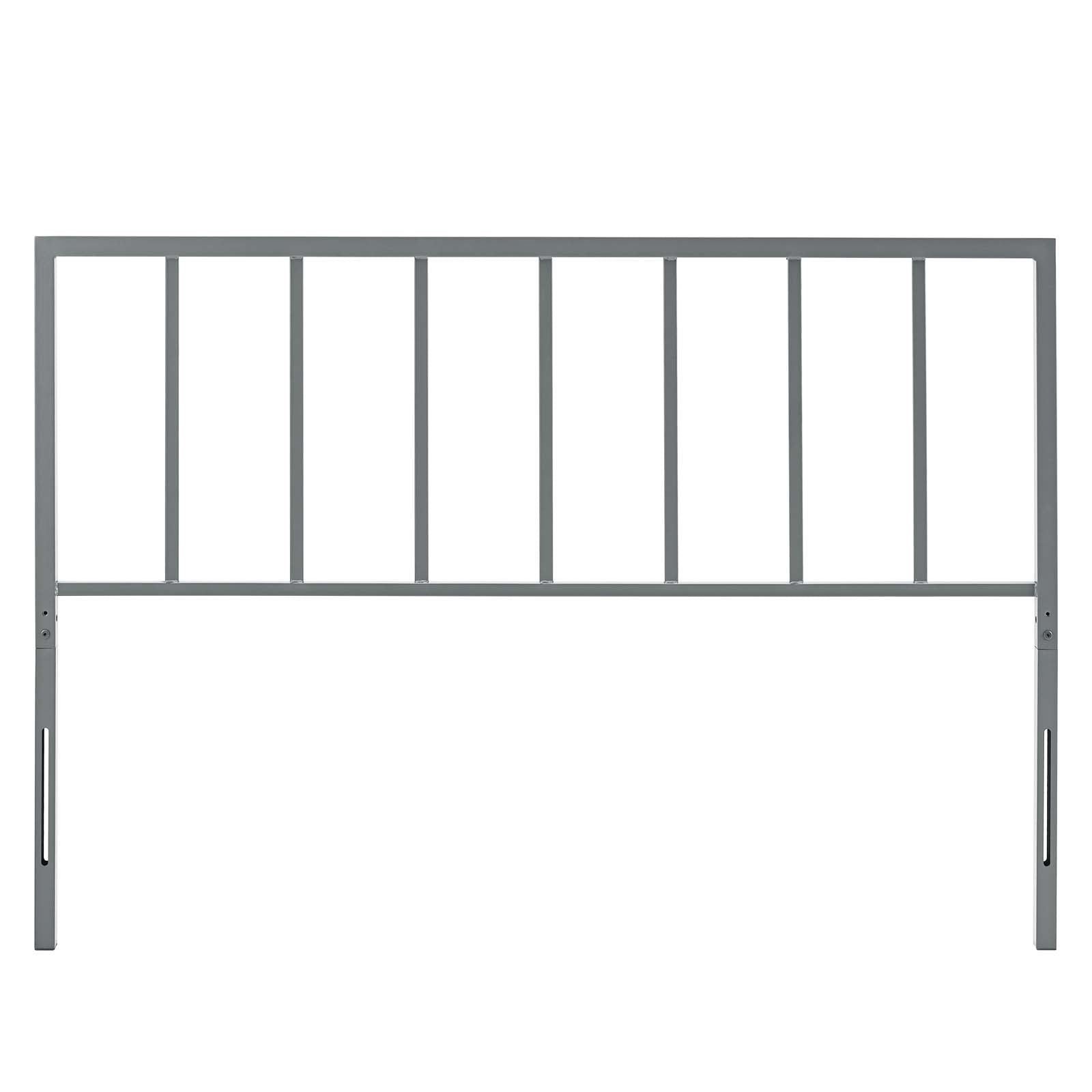 Modway Headboards - Tatum Full Metal Headboard Gray