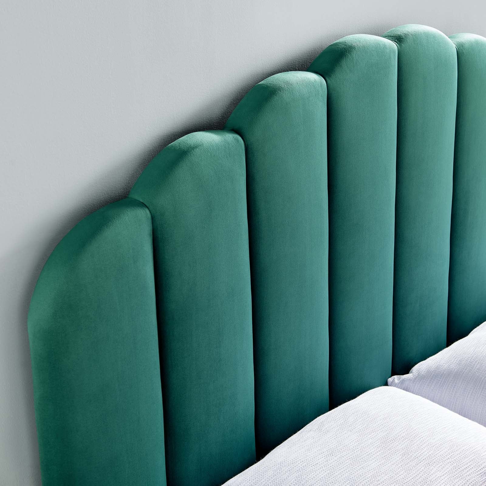 Modway Headboards - Veronique King/California King Performance Velvet Headboard Teal