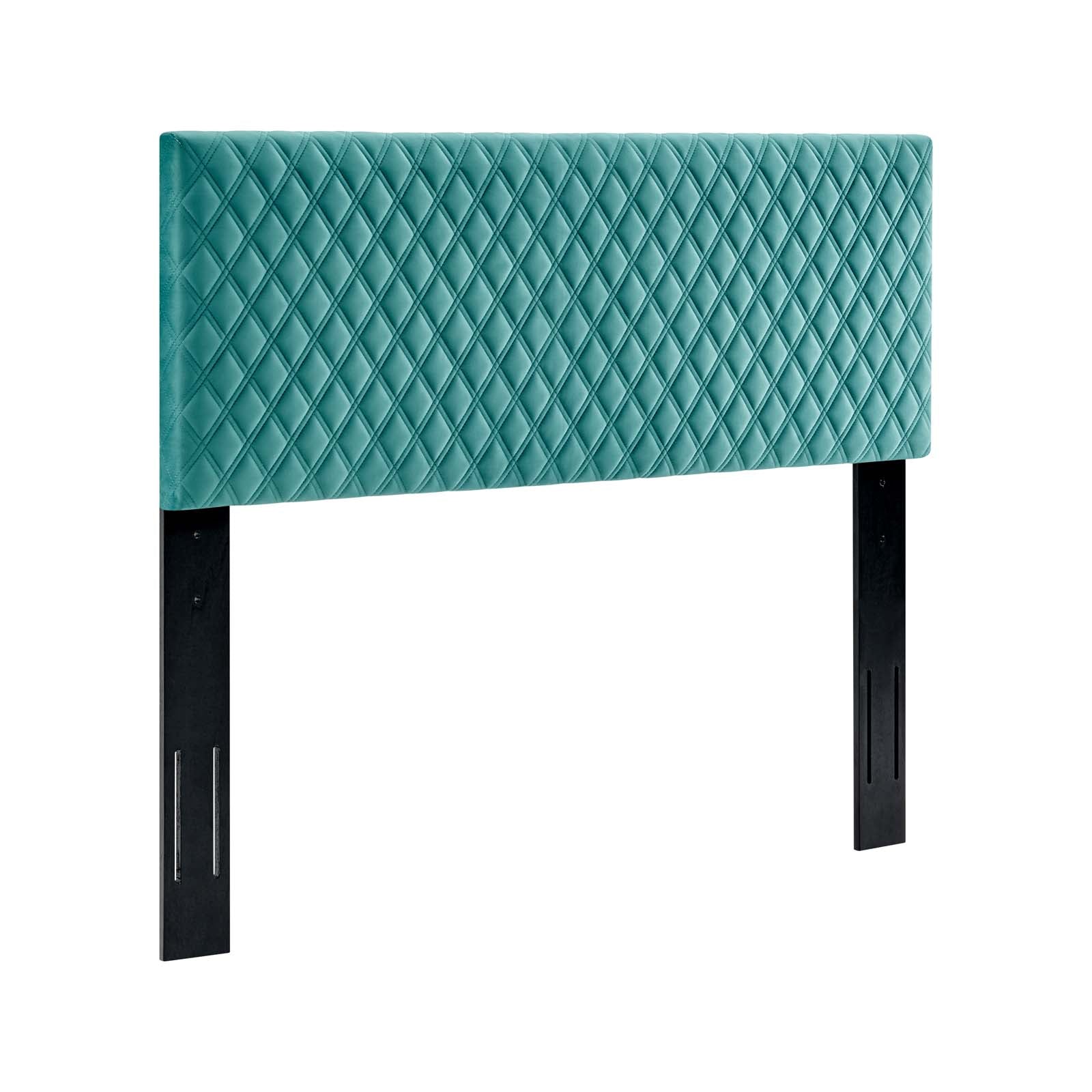 Modway Headboards - Angela Full/Queen Performance Velvet Headboard Teal