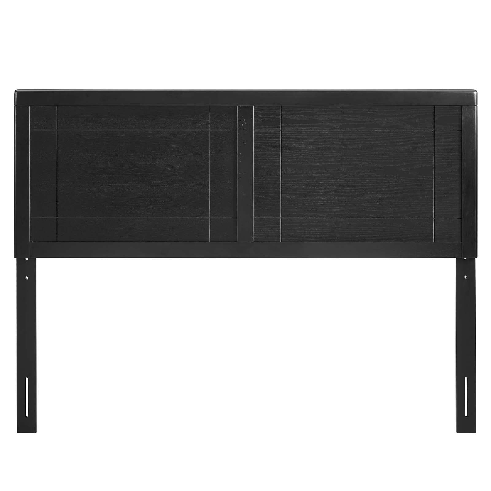 Modway Headboards - Archie Queen Wood Headboard Black