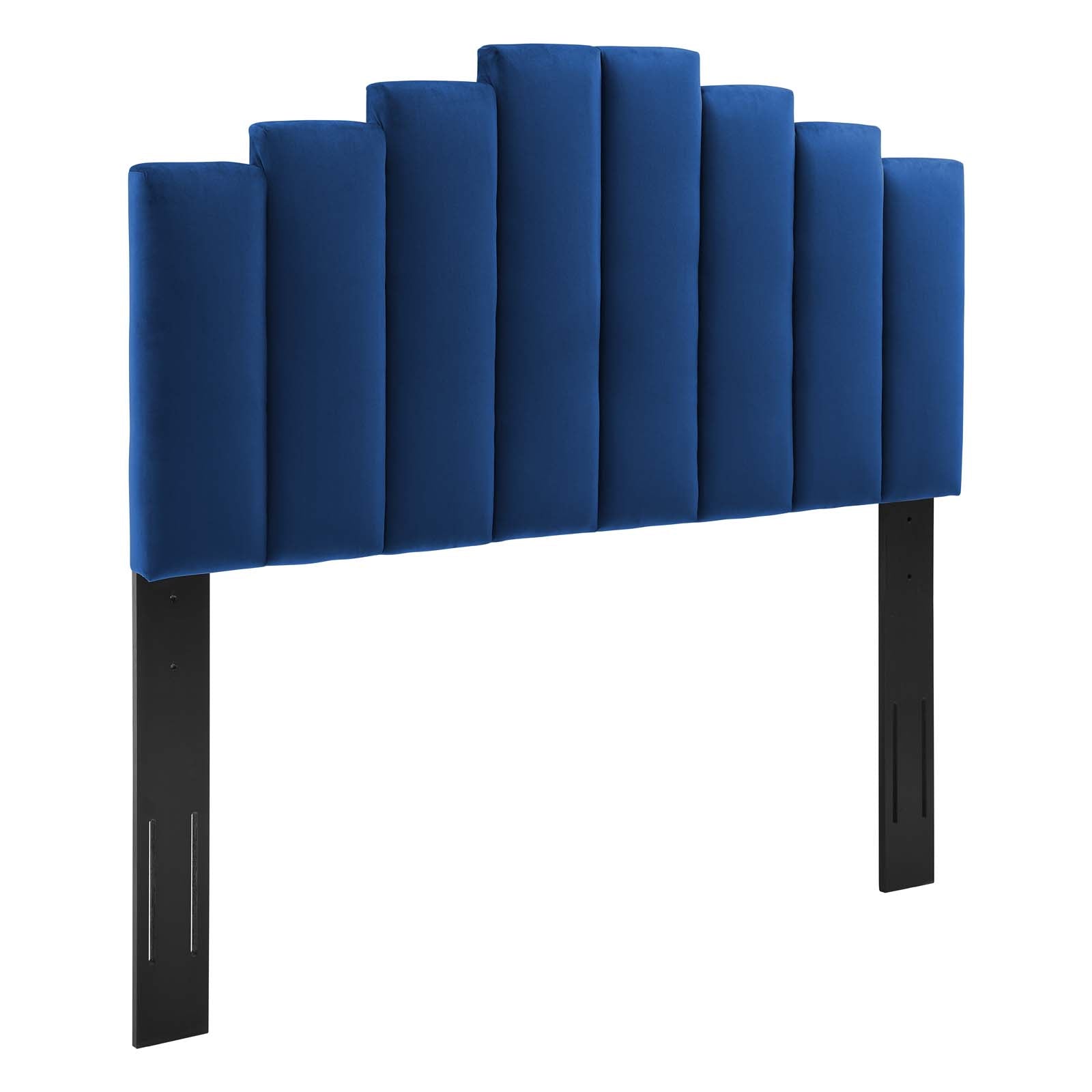 Modway Headboards - Noelle Performance Velvet King/California King Headboard Navy