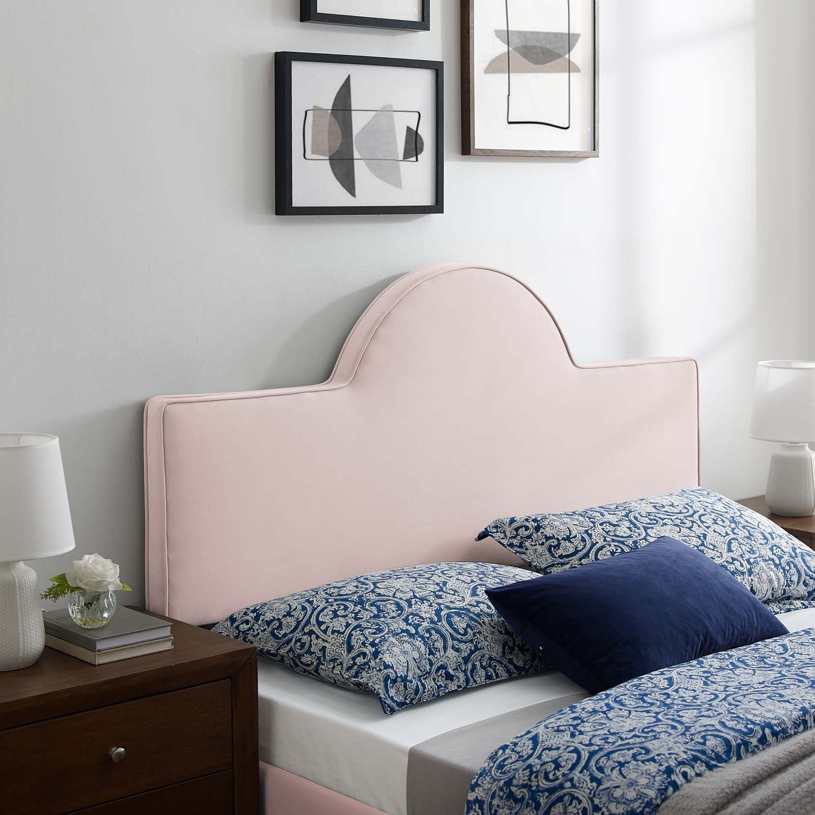 Modway Headboards - Dawn Twin Headboard Pink